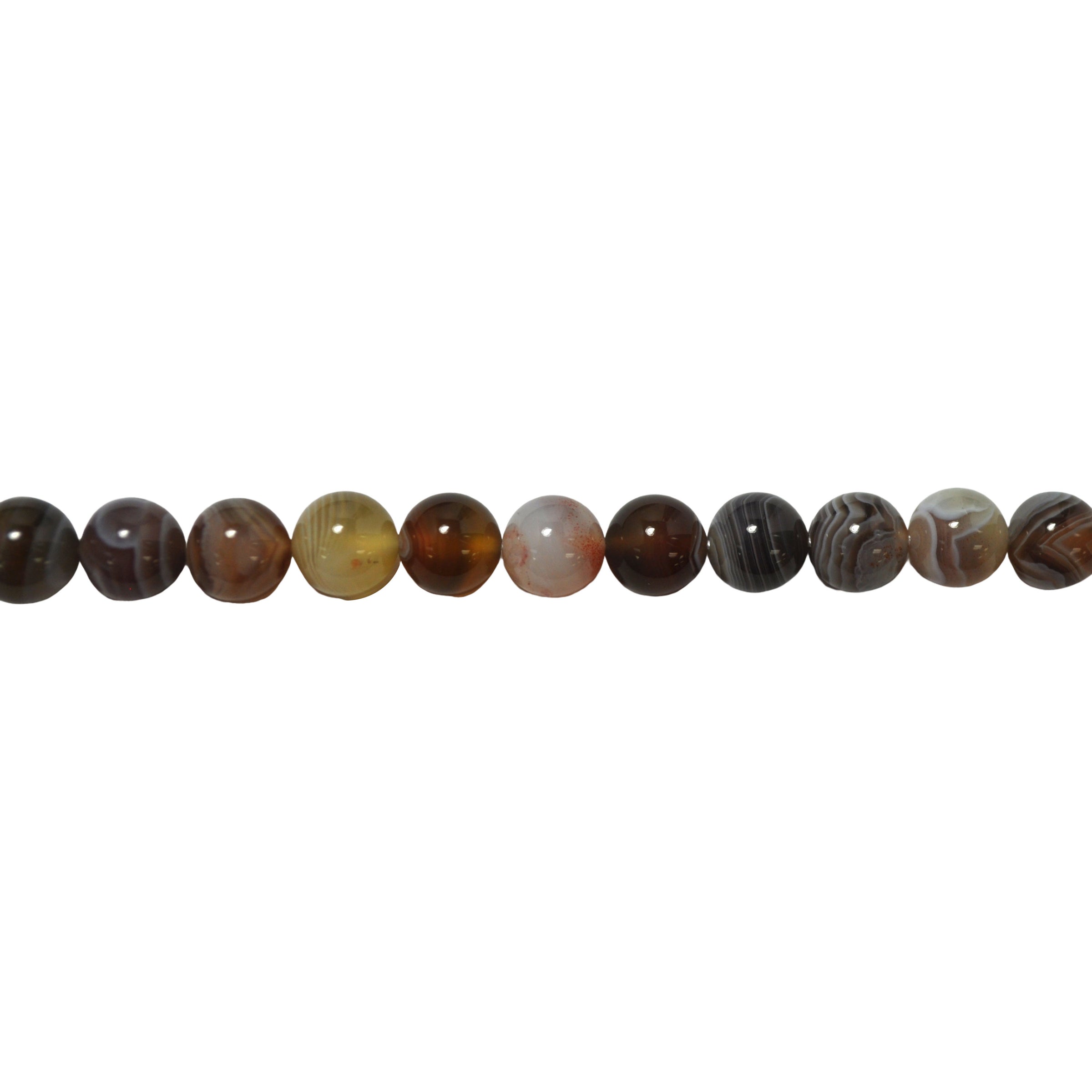 Botswana Agate Beads 10mm