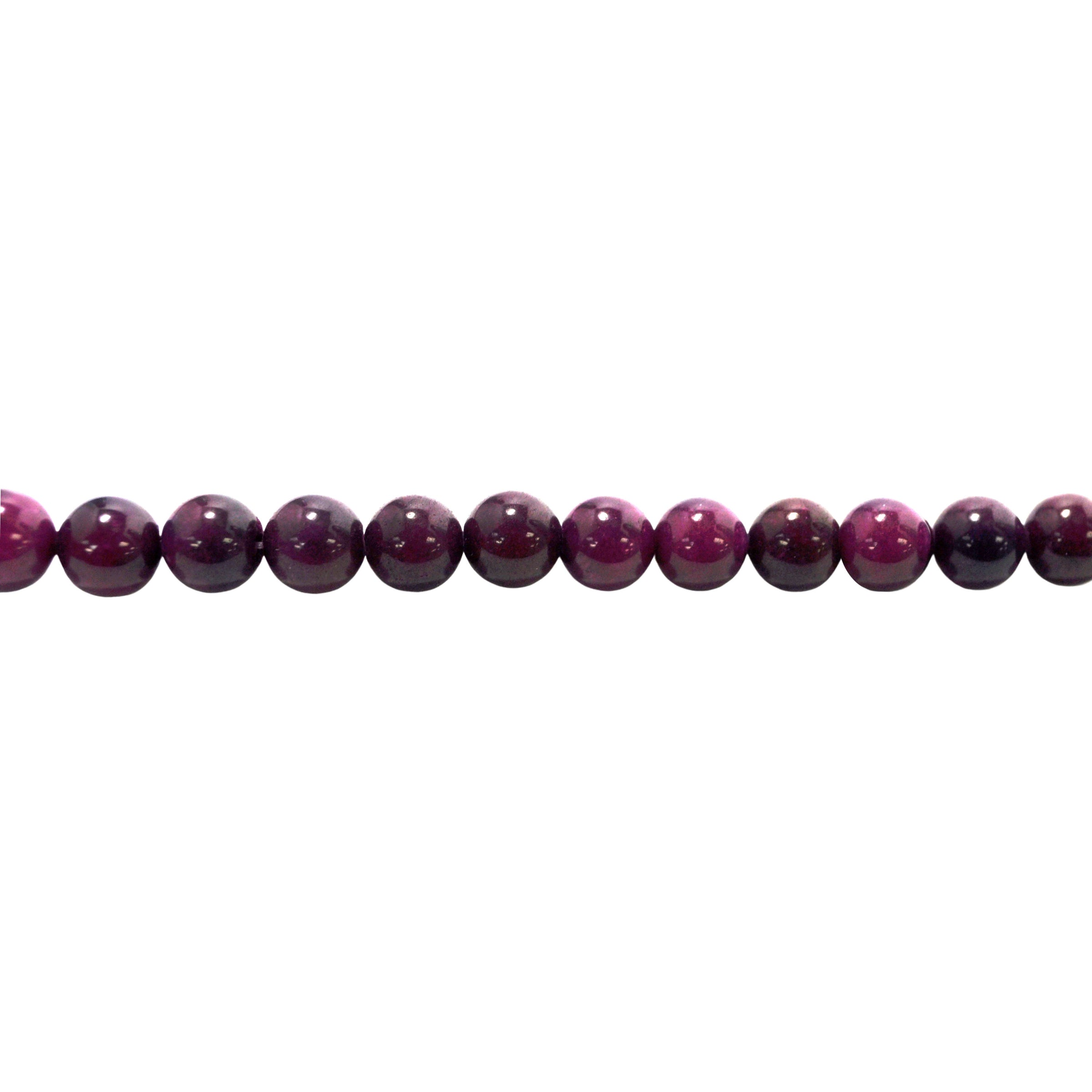 Boysenberry Jade 10mm - Round
