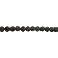 Brown Lava Beads