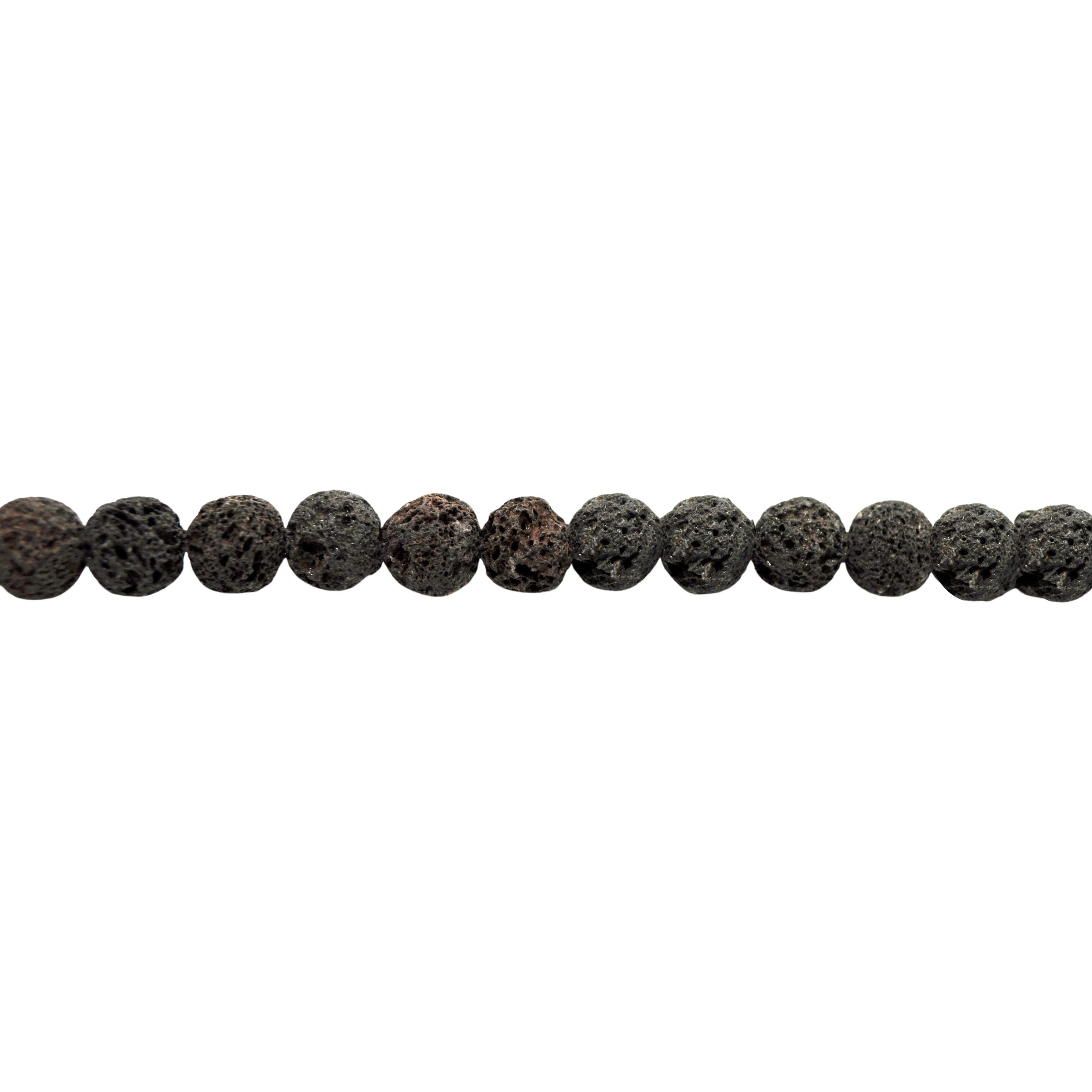 Brown Lava Beads