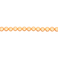 Butterscotch Sea Shell Pearl Beads 6mm