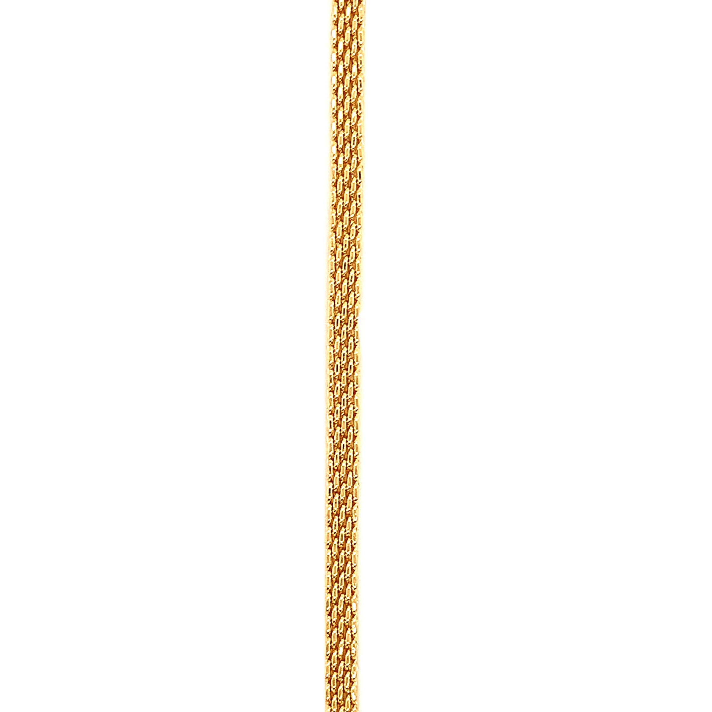 18" 3mm Mesh Chain - Gold Filled