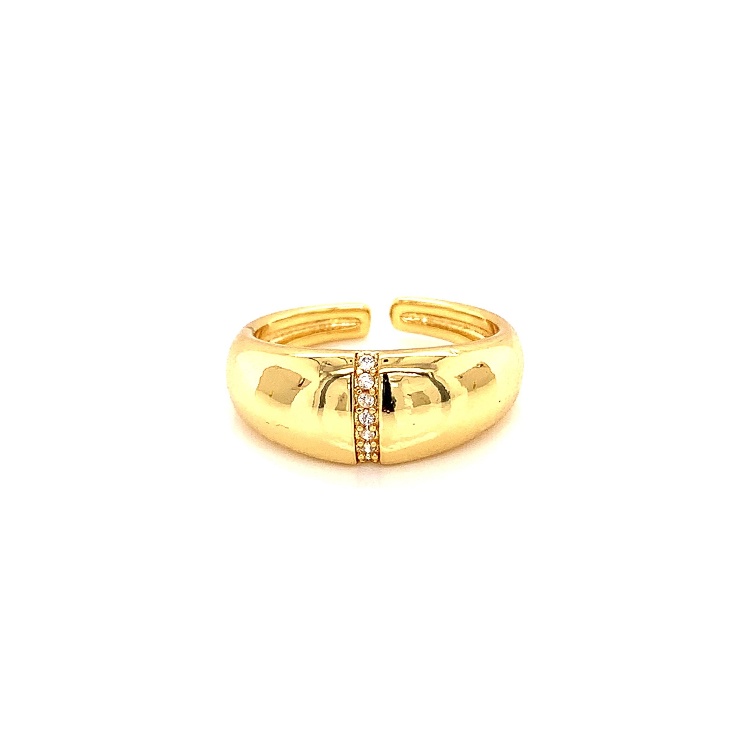 CZ Dome Ring