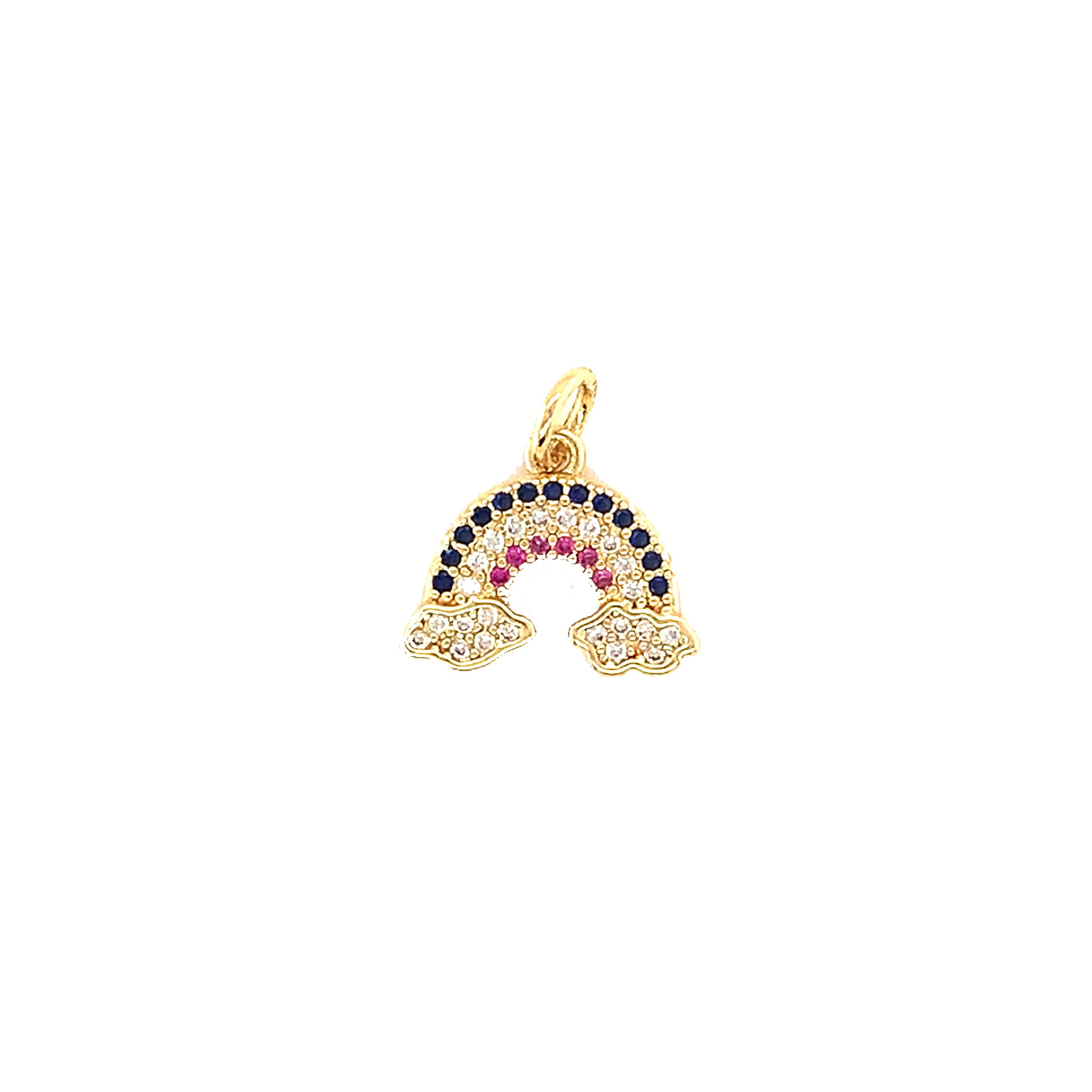 CZ Rainbow Charm