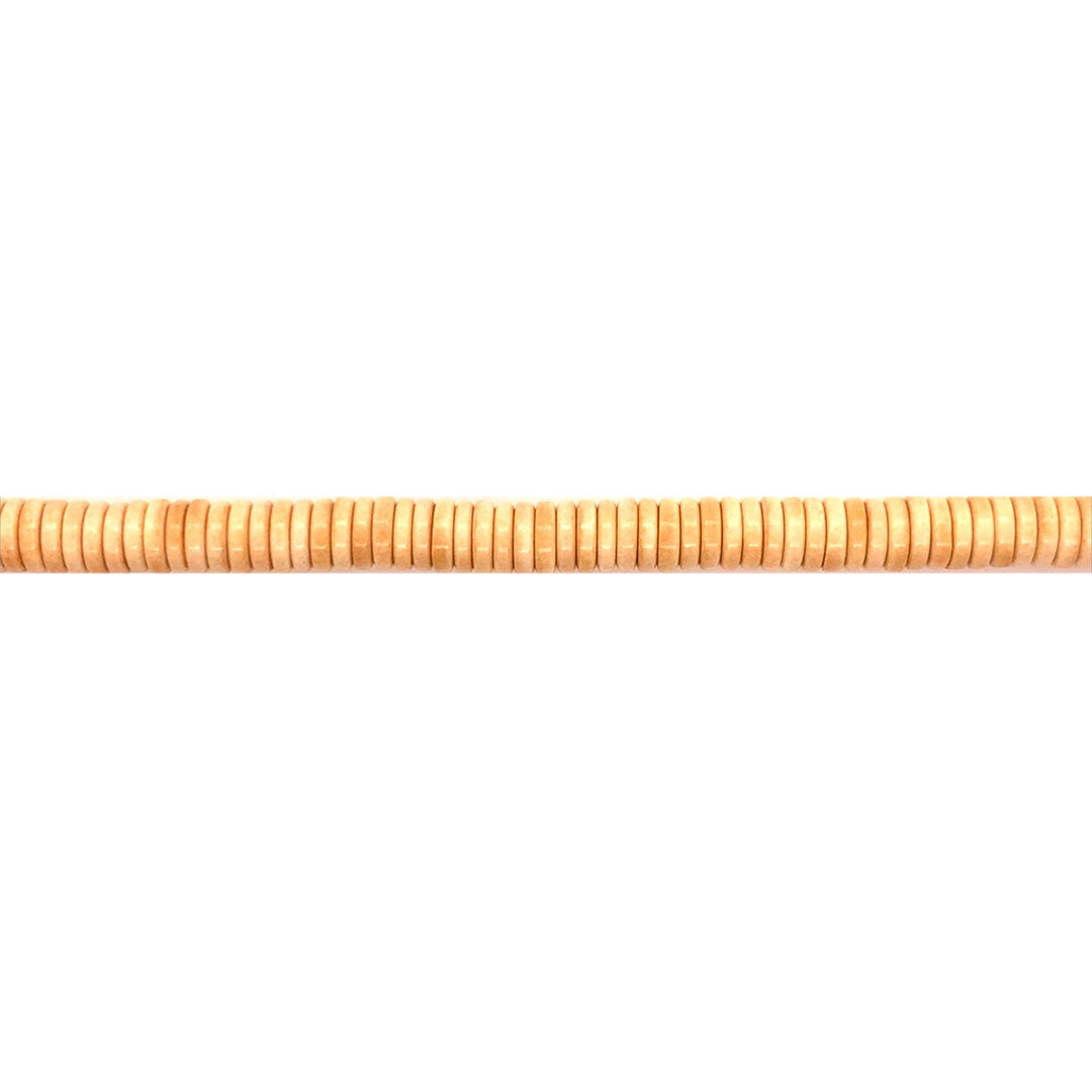 Camo Sand Heishi Rondelle Beads 6mm