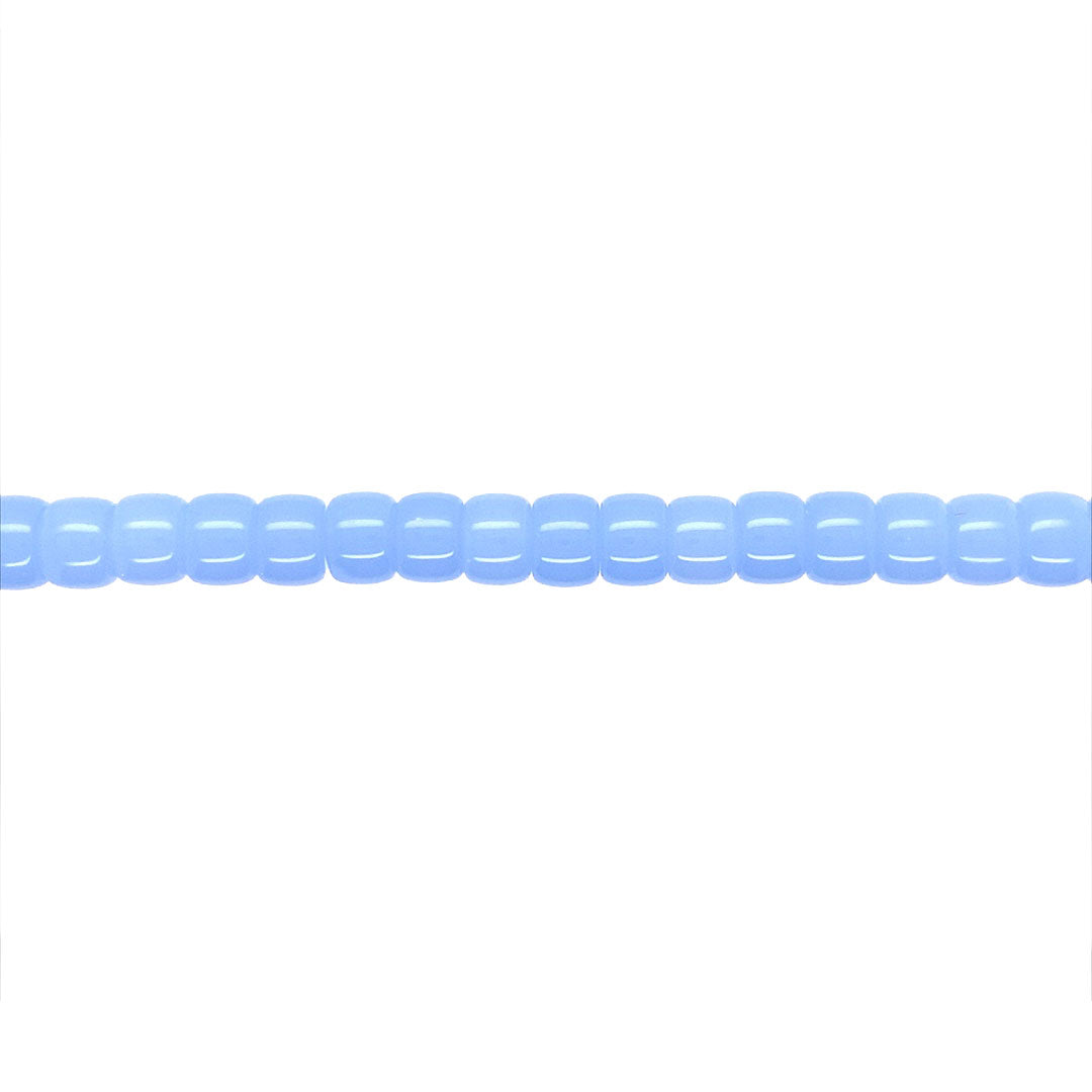 Carolina Blue Glass Rondelle 8mm