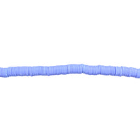 Chetwode Blue Polymer Clay Heishi Beads 6mm