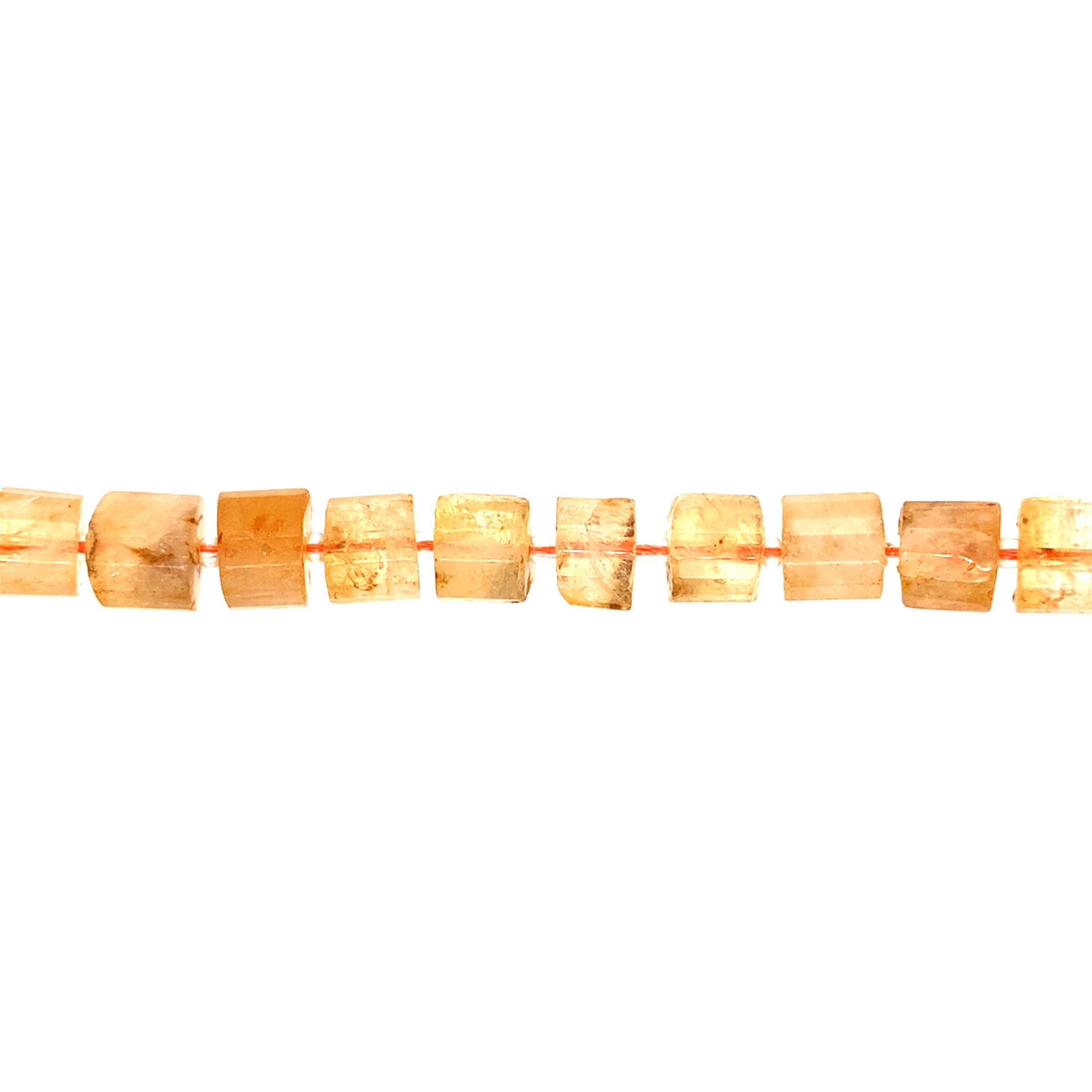 Citrine Hexagonal Wheel 12mm