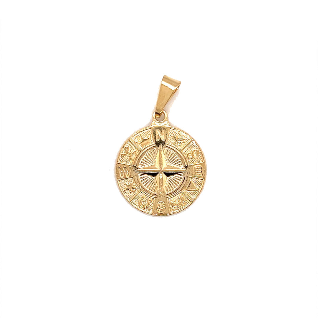 Compass Pendant - Gold Filled
