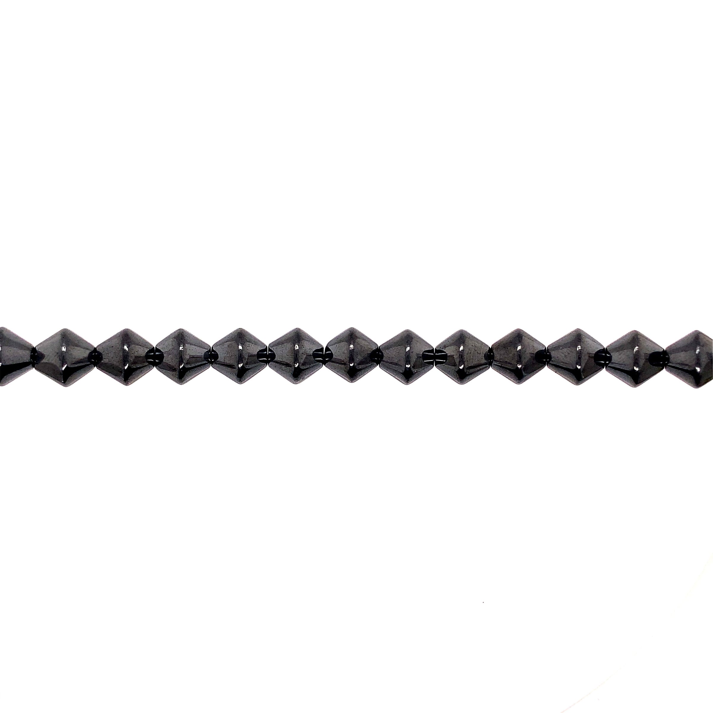 Cone Hematite 8mm