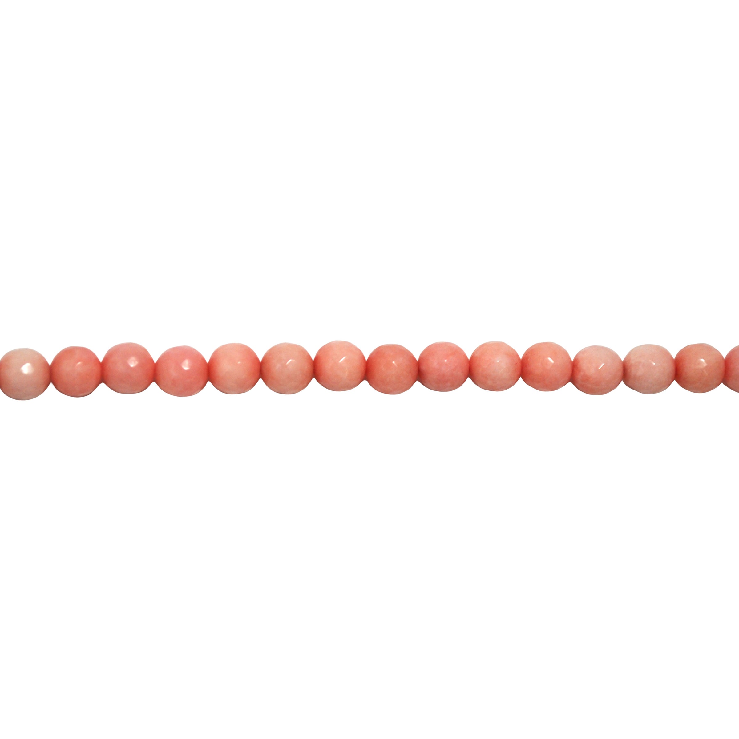 Coral Jade 10mm - Faceted