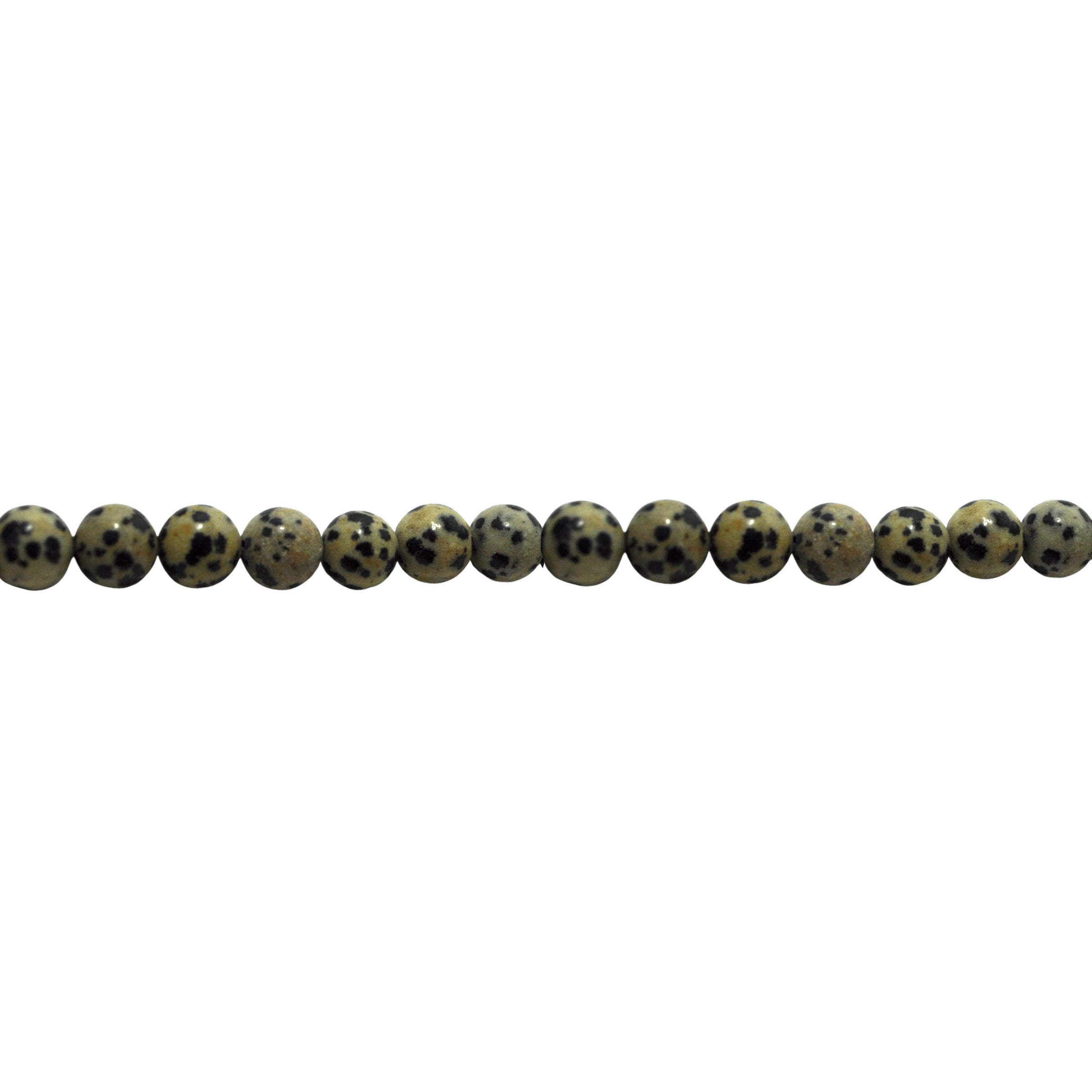 Dalmatian Jasper - Round 6mm