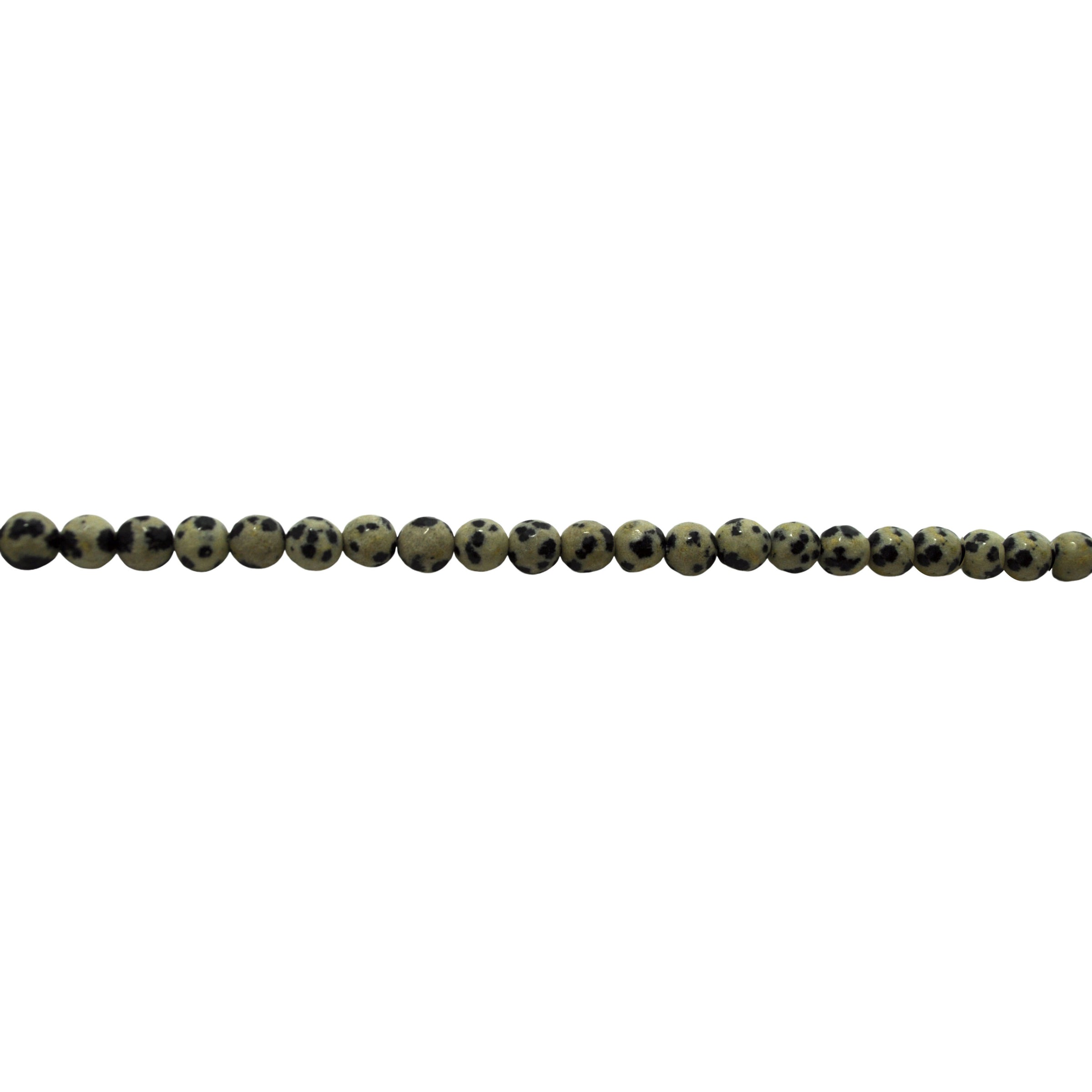 Dalmatian Jasper 6mm - Faceted