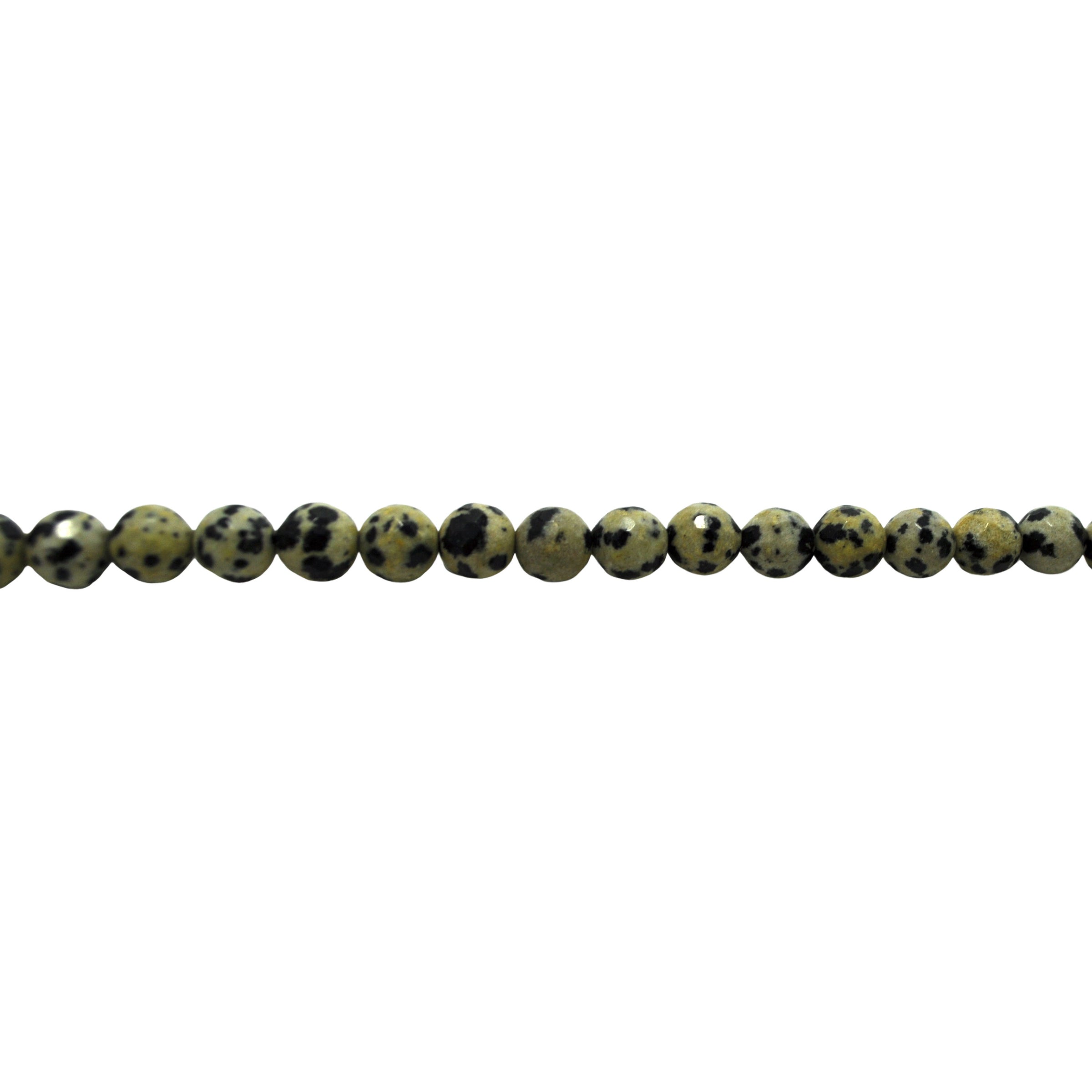 Dalmatian Jasper 8mm - Faceted