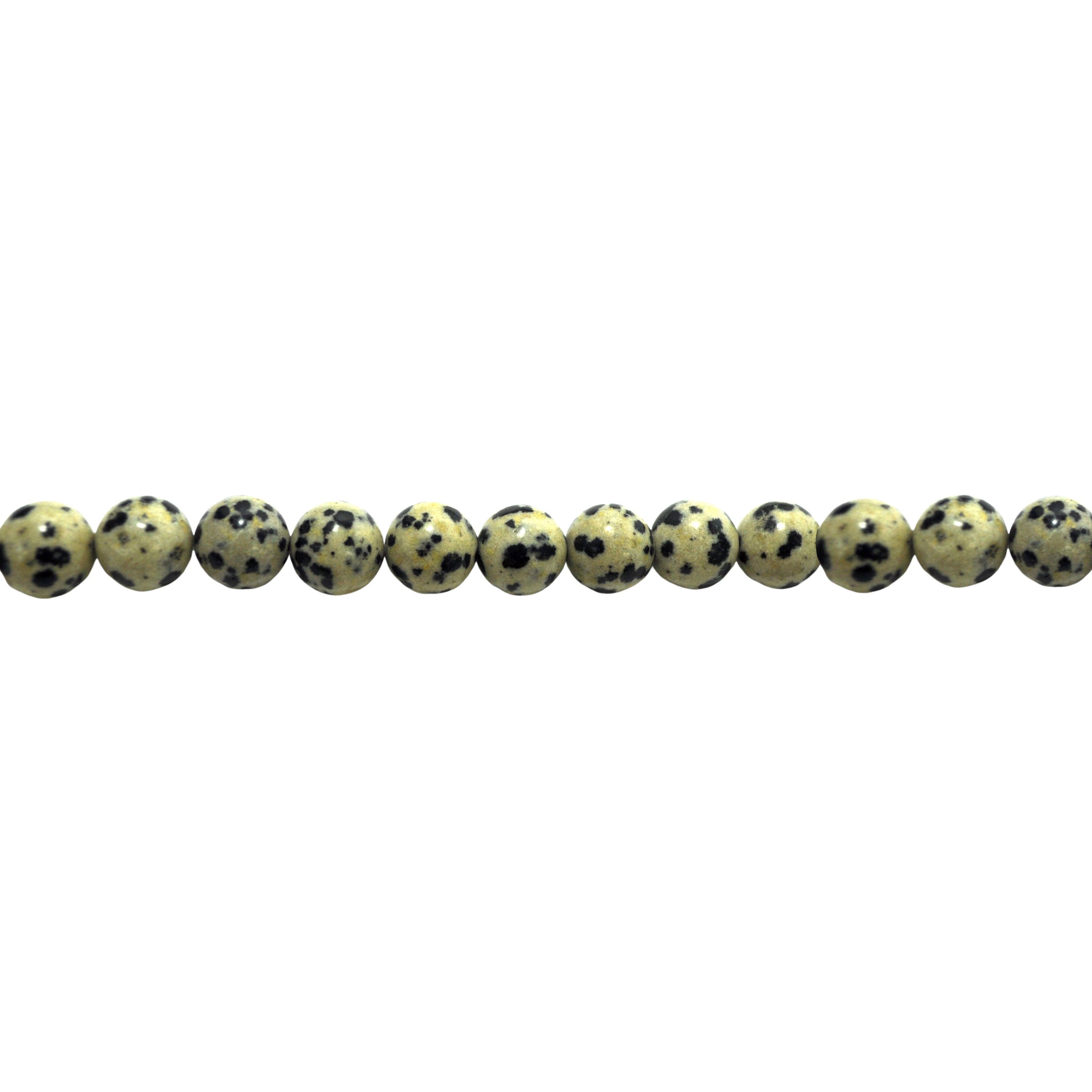 Dalmatian Jasper Beads 14mm