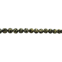 Dalmatian Jasper Faceted Beads 10mm