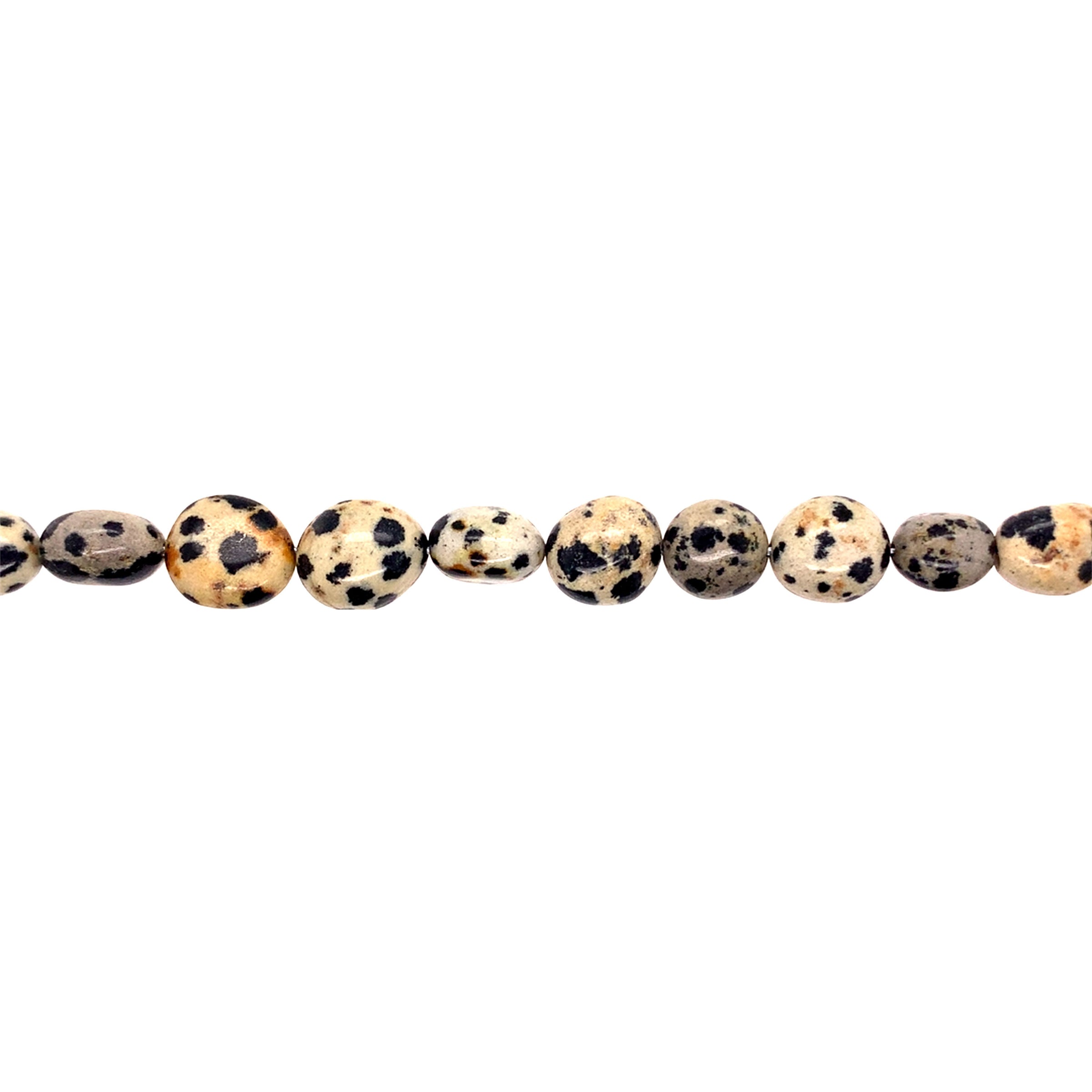 Dalmatian Jasper Nuggets 11mm