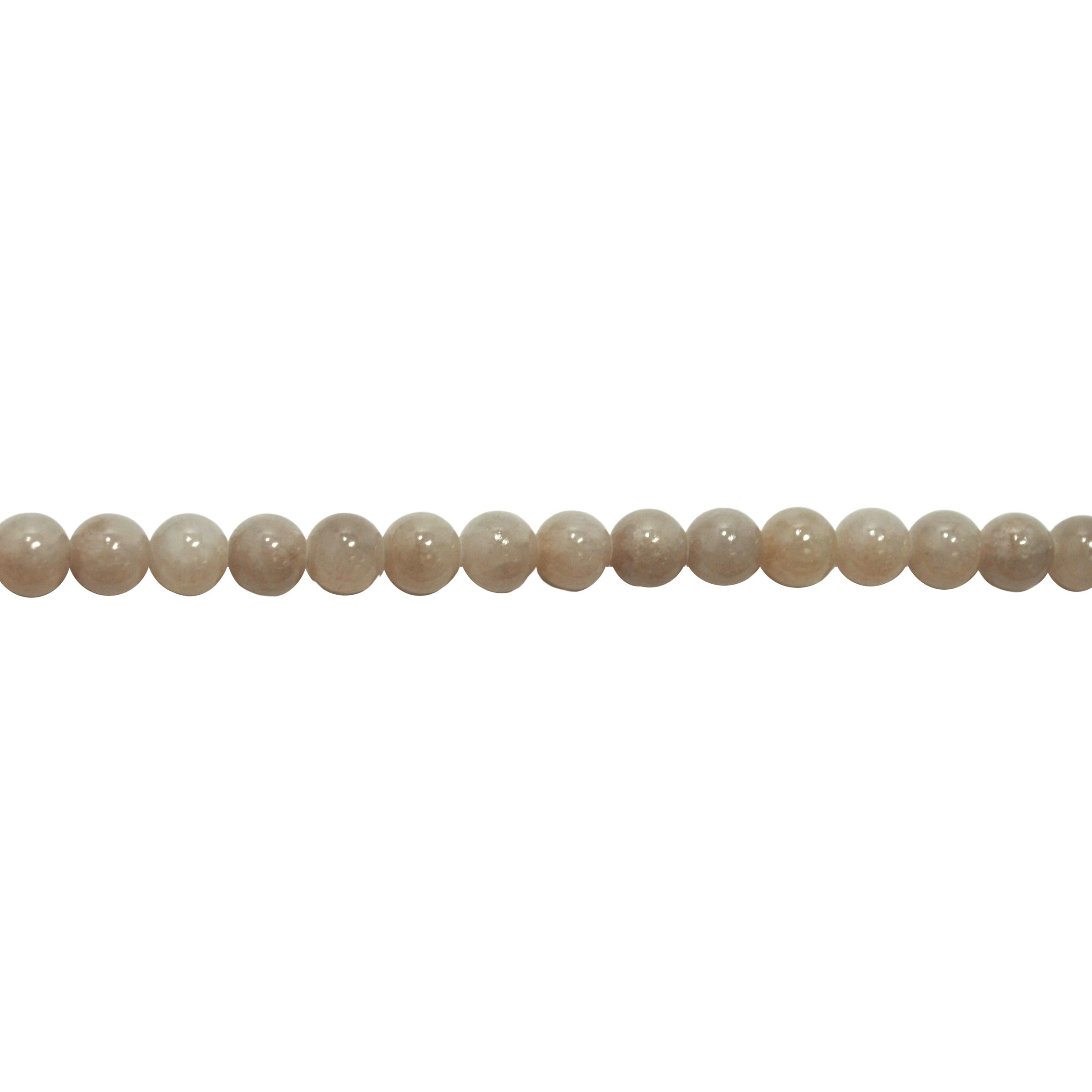 Dove Gray Mashan Jade 8mm - Round