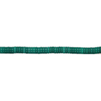 Emerald Green Stone Heishi Rondelle Beads 6mm