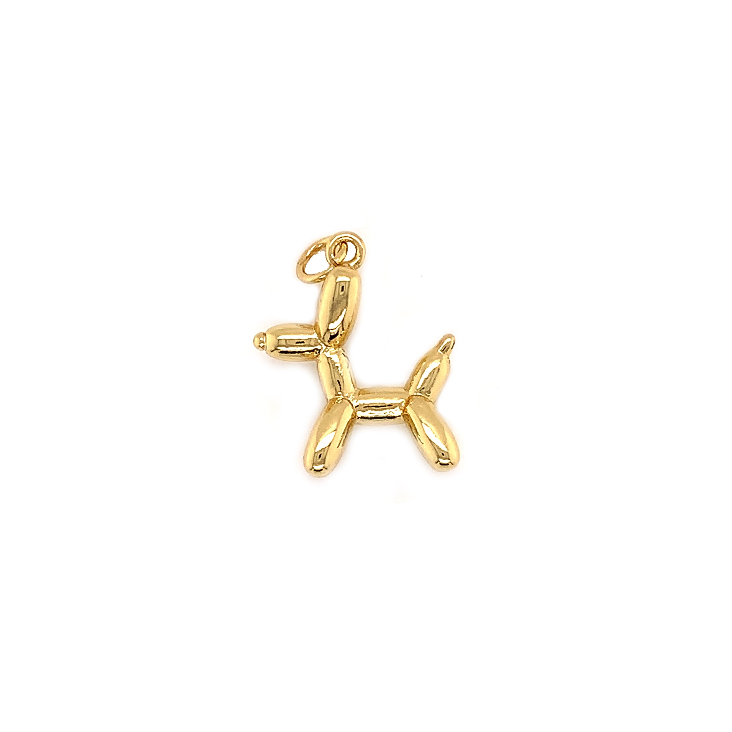 Balloon Dog Pendant - Gold Plated