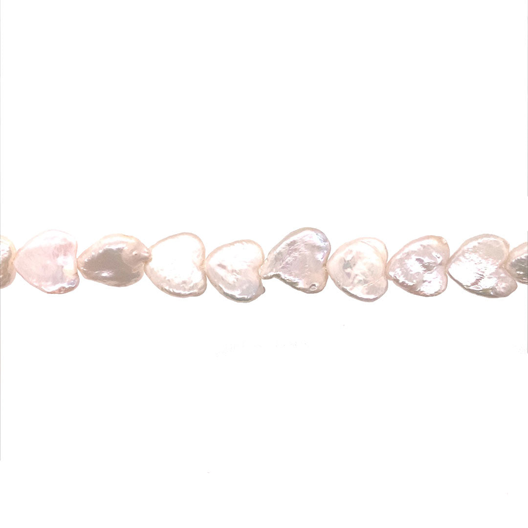 Freshwater Pearl Heart Beads-2