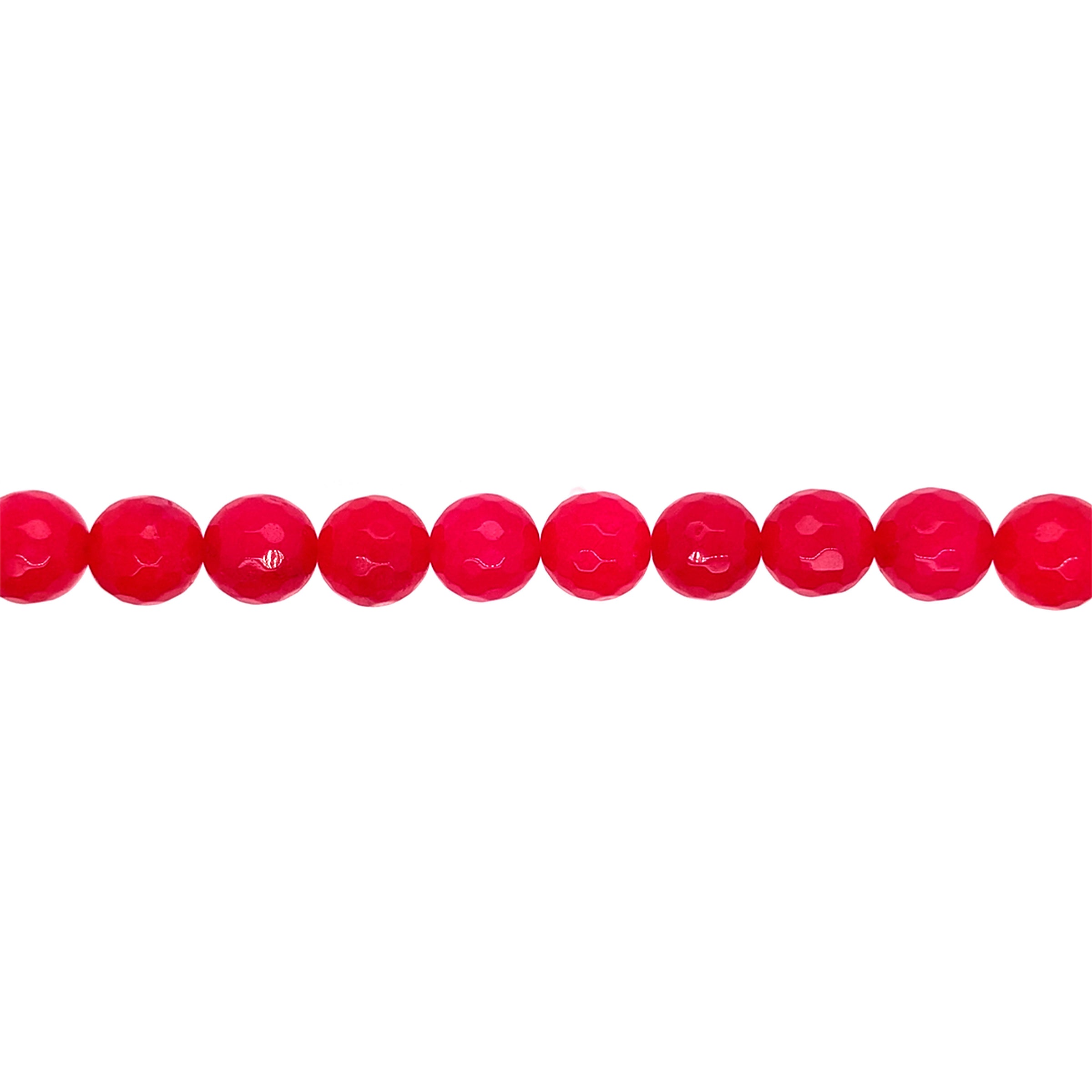 Fuchsia Jade 10mm - Faceted