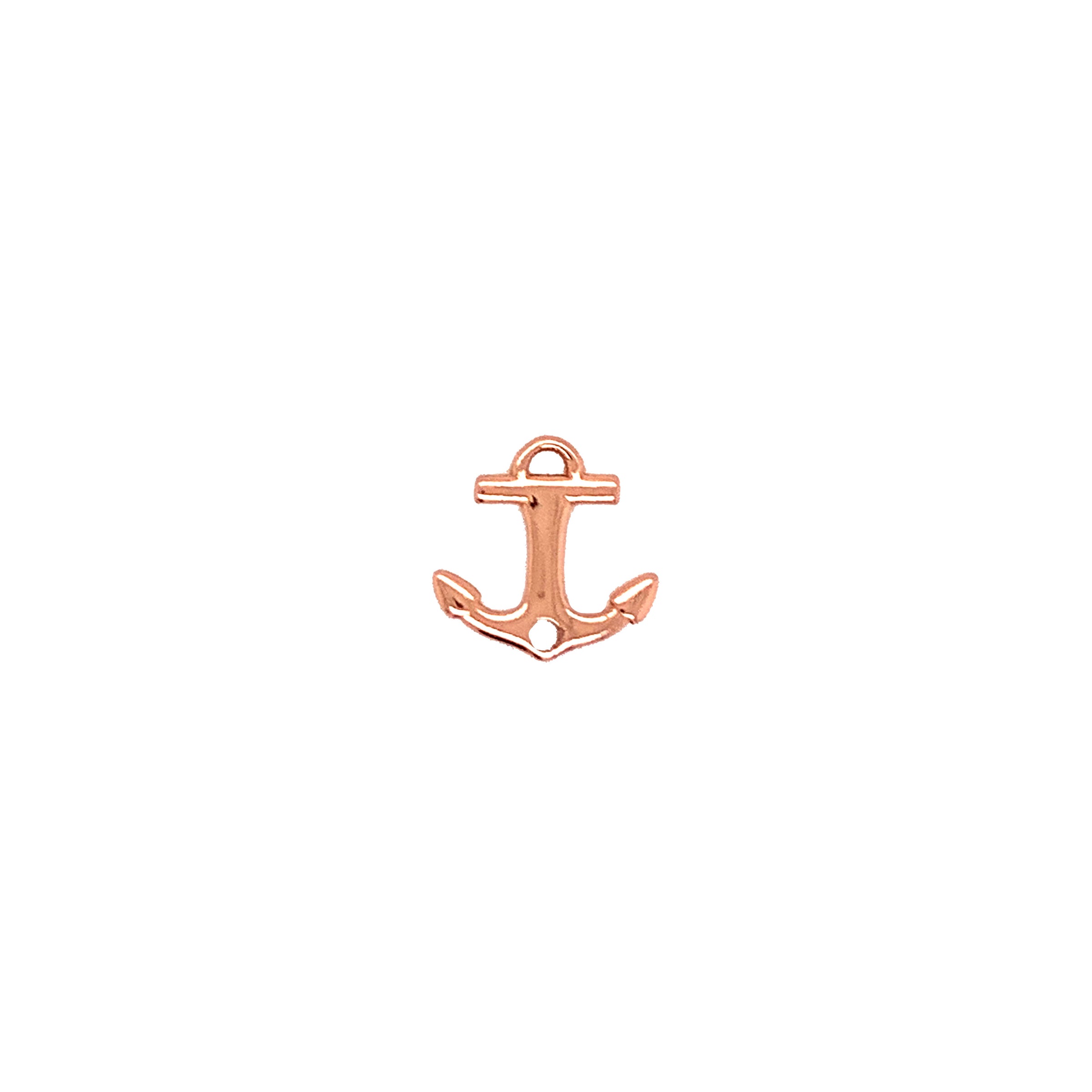 Anchor Connector - Rose Gold Plated