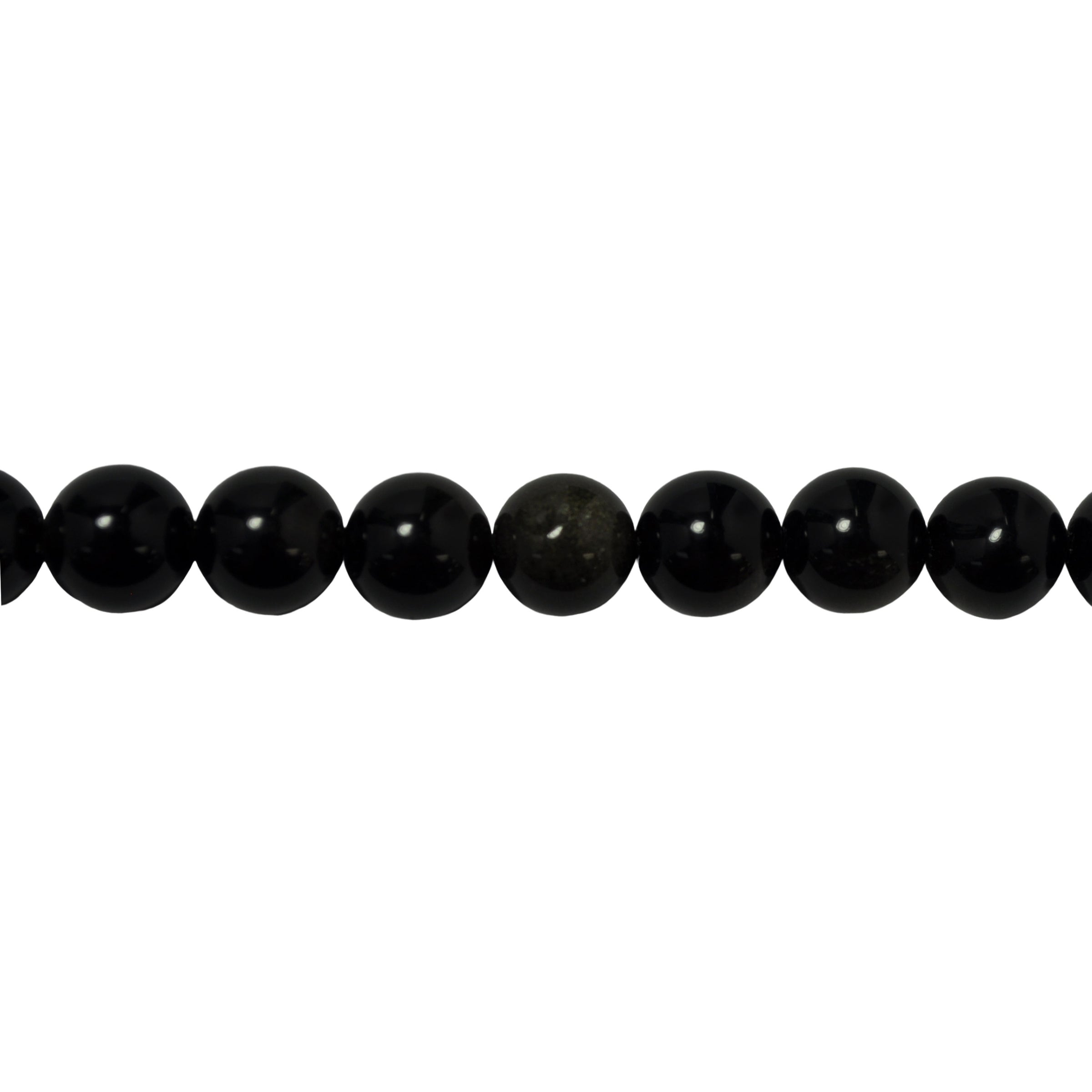 Gold Obsidian Beads