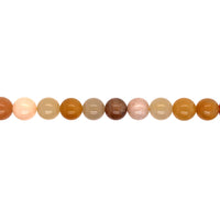 Golden Silk Jade Beads 10mm