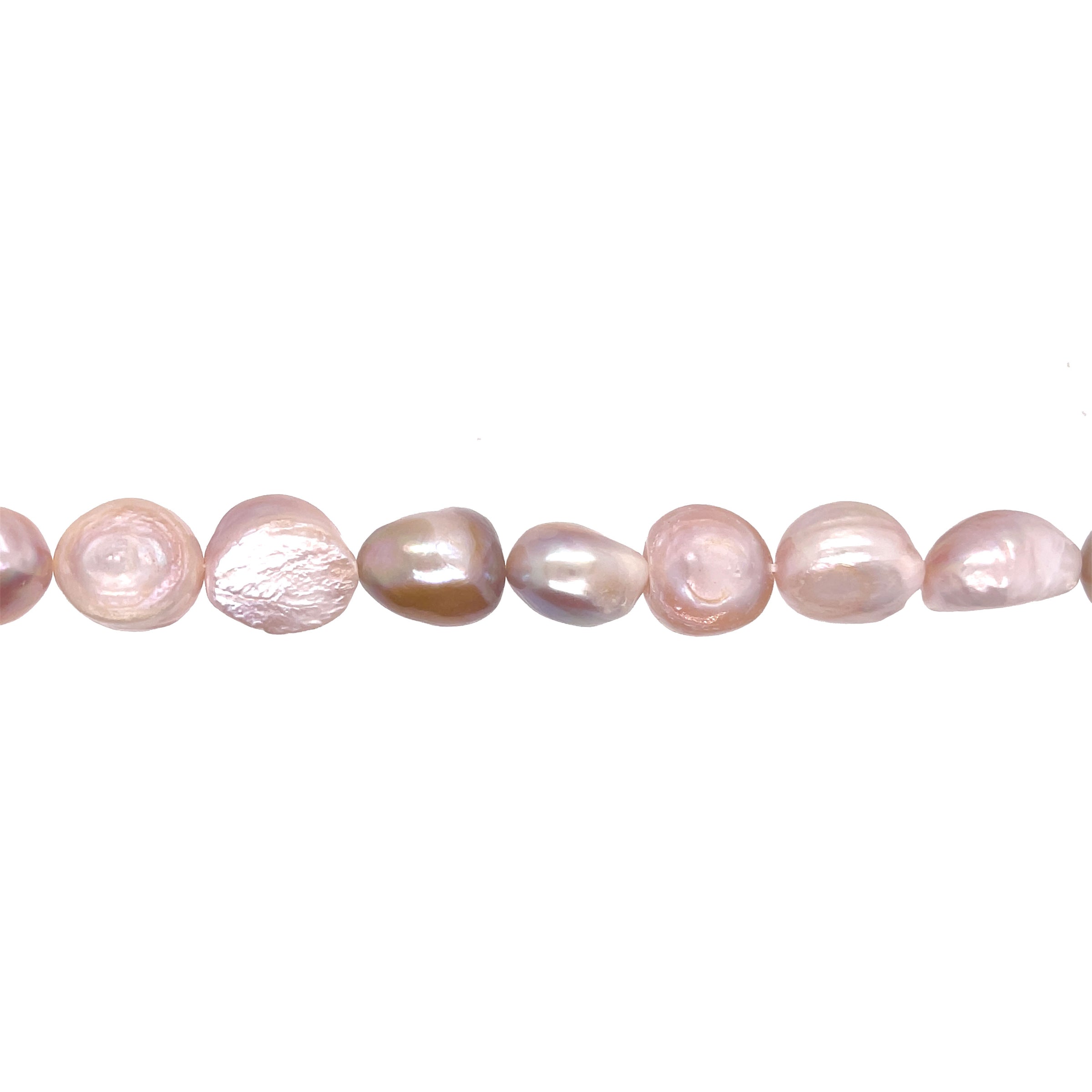 Grade A Baroque Mauve Pearls 15mm