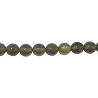 Gray Agate Faceted Beads 12mm