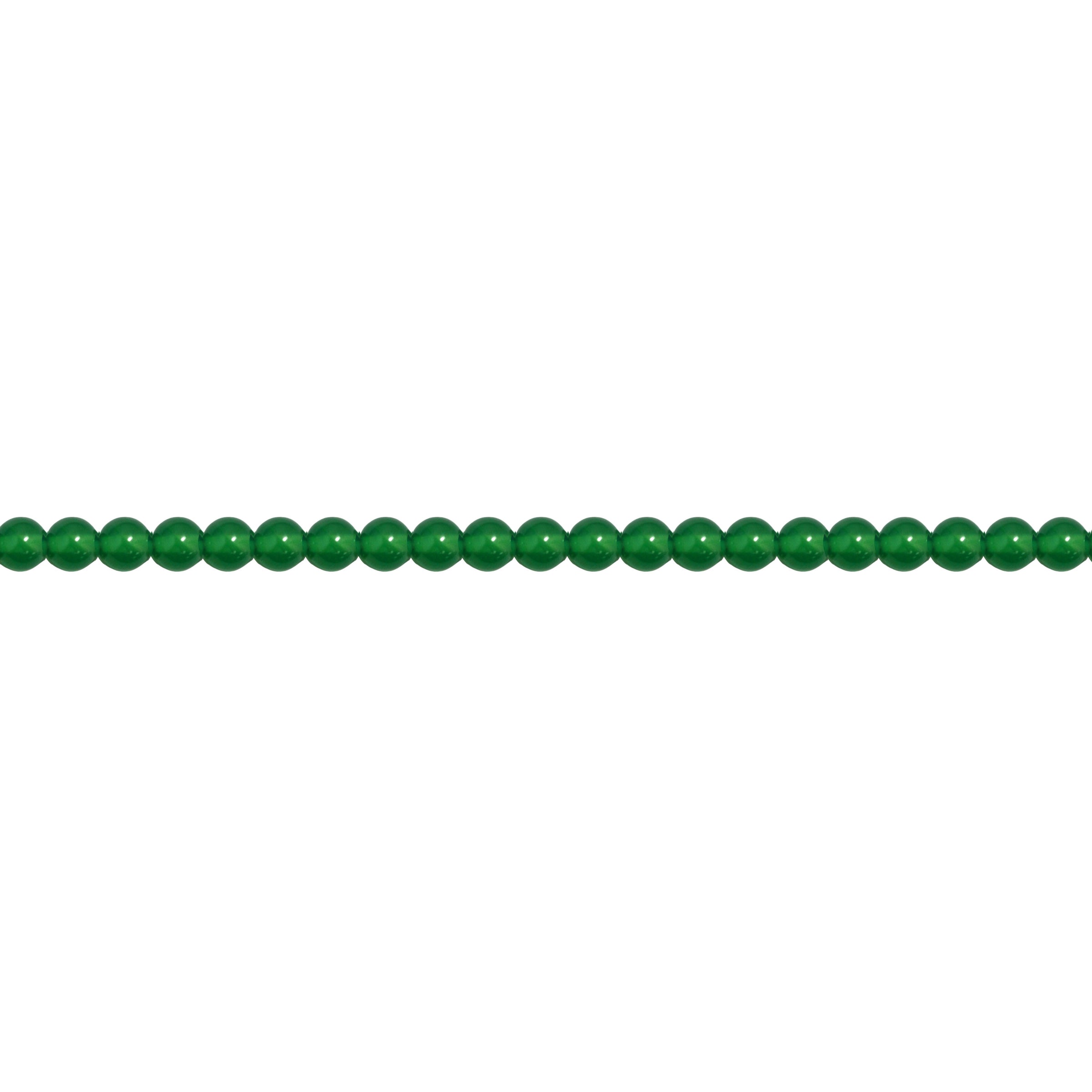 Green Agate 6mm - Round