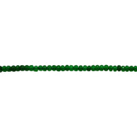 Green Jade Faceted Rondelle Beads 8mm