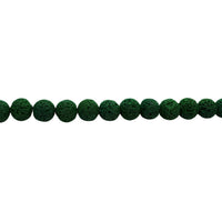 Green Lava Beads