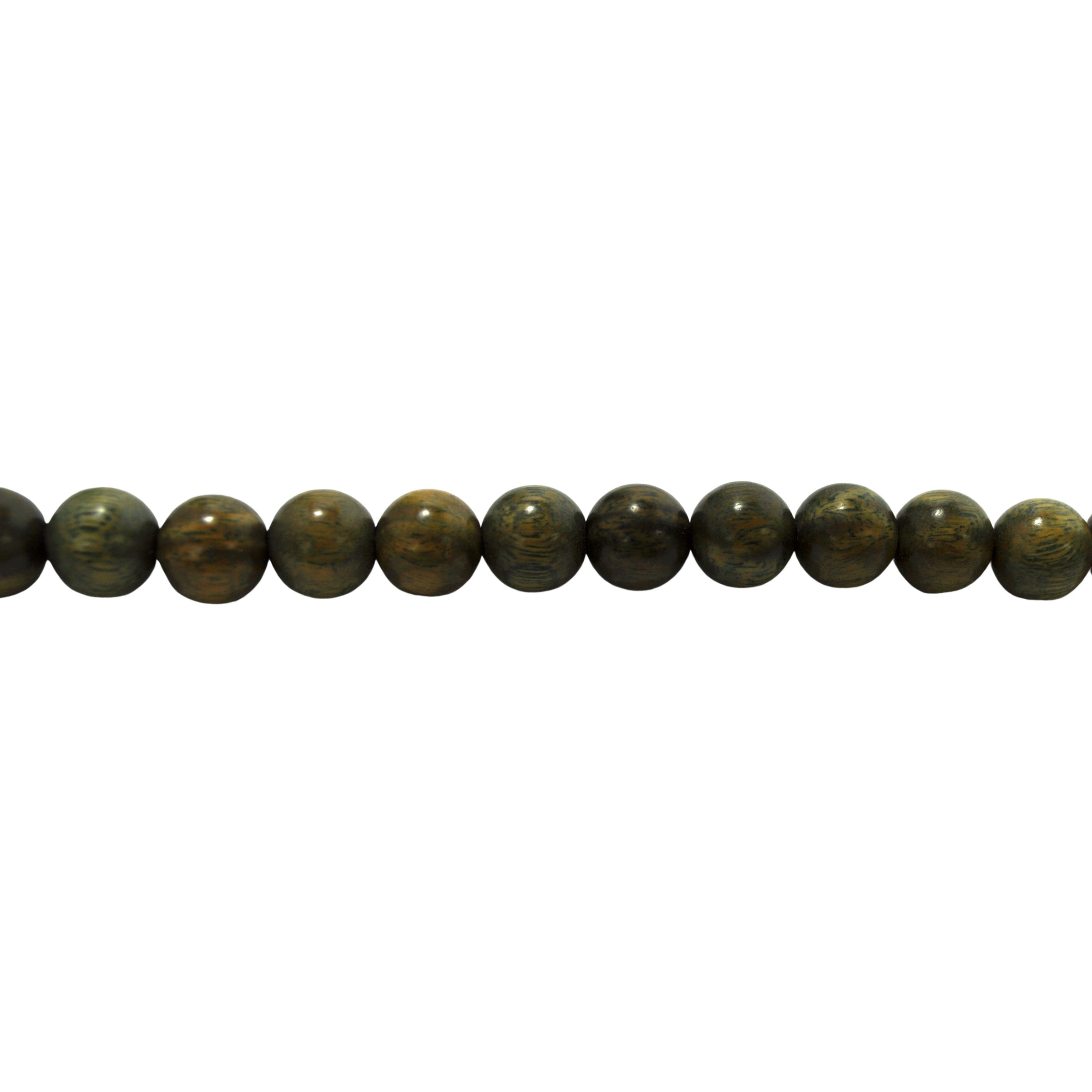 Green Sandalwood Beads