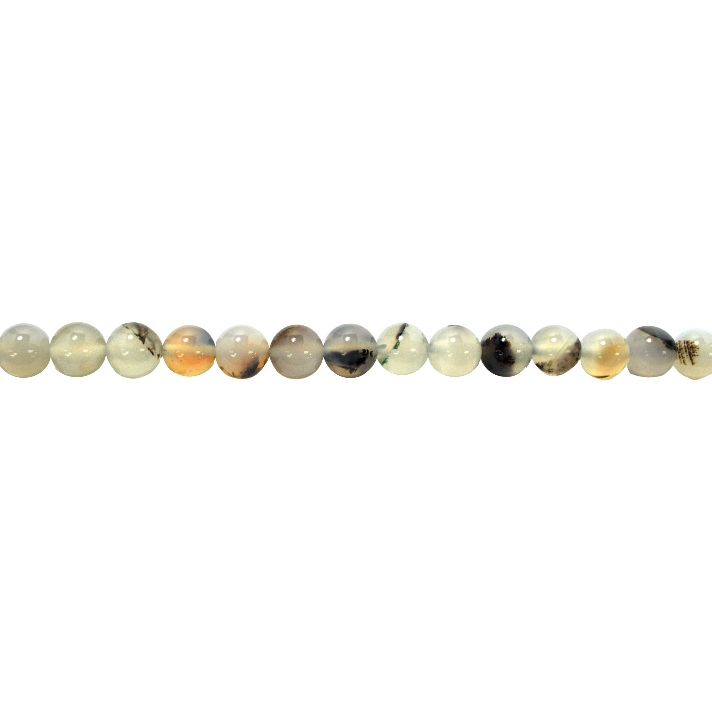 Grey Agate Beads