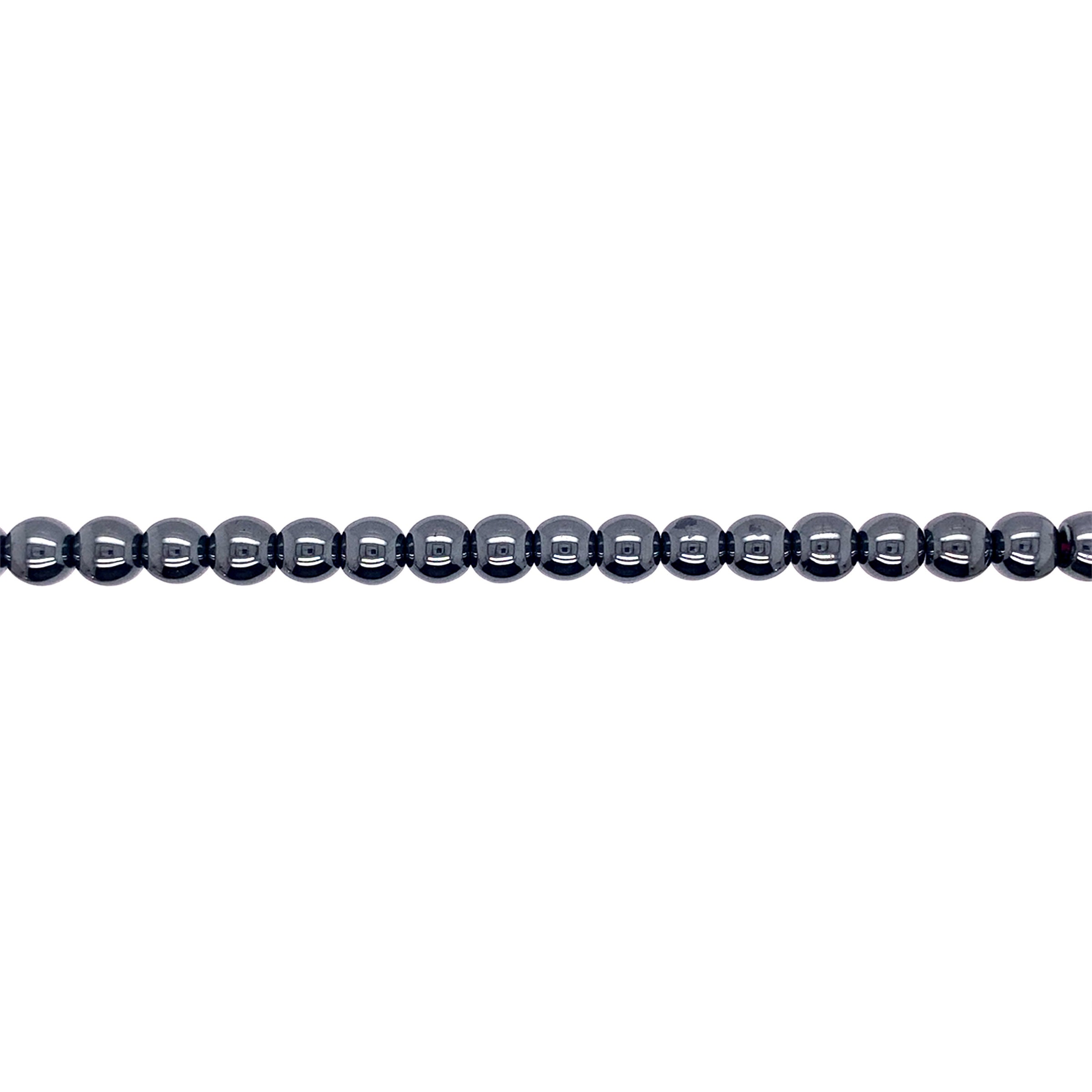  Hematite - Round 6mm