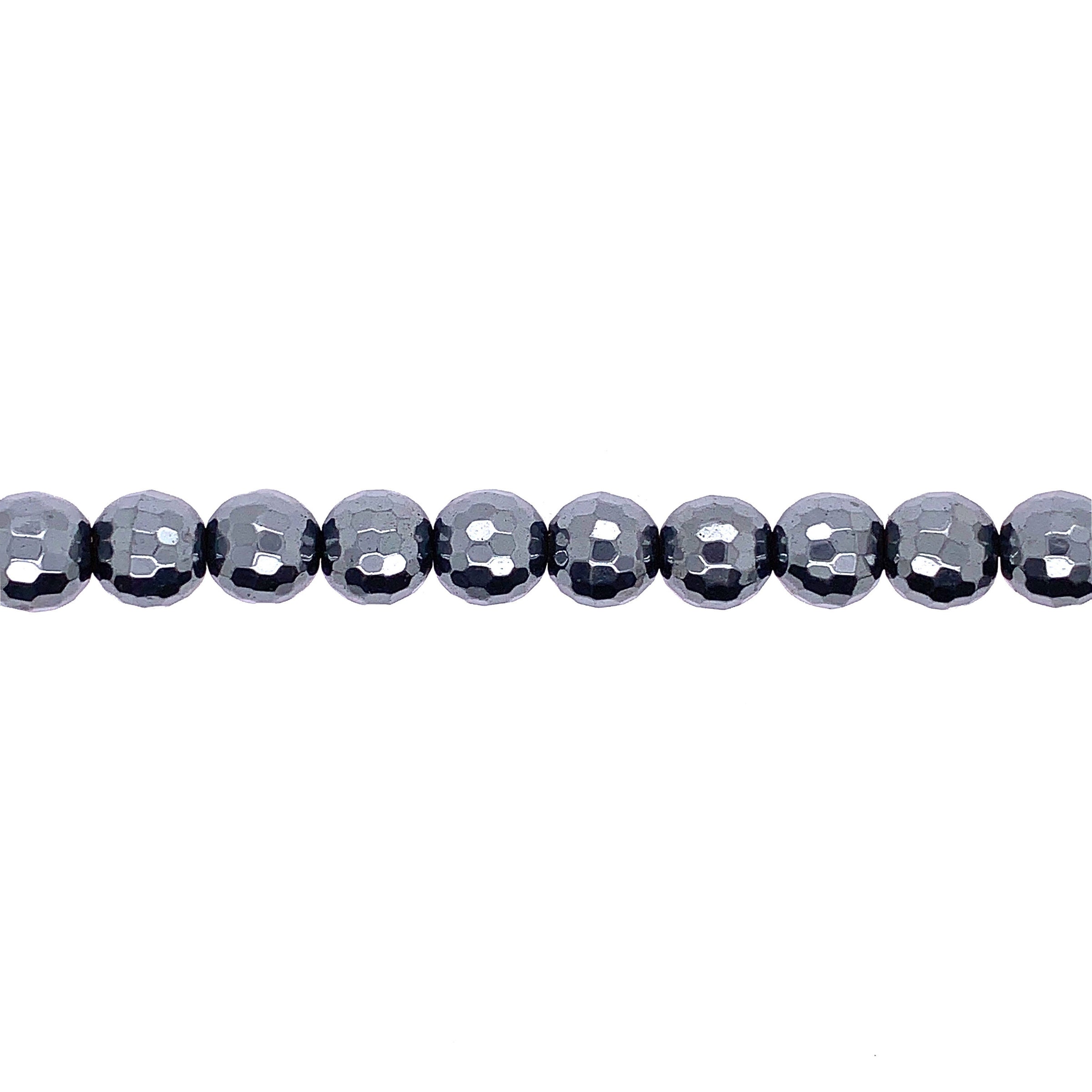Hematite Faceted Beads