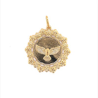 Holy Spirit Pendant 26mm - Gold Filled