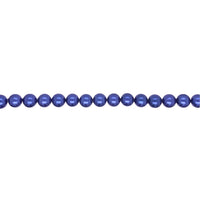 Indigo Sea Shell Pearl Beads 6mm