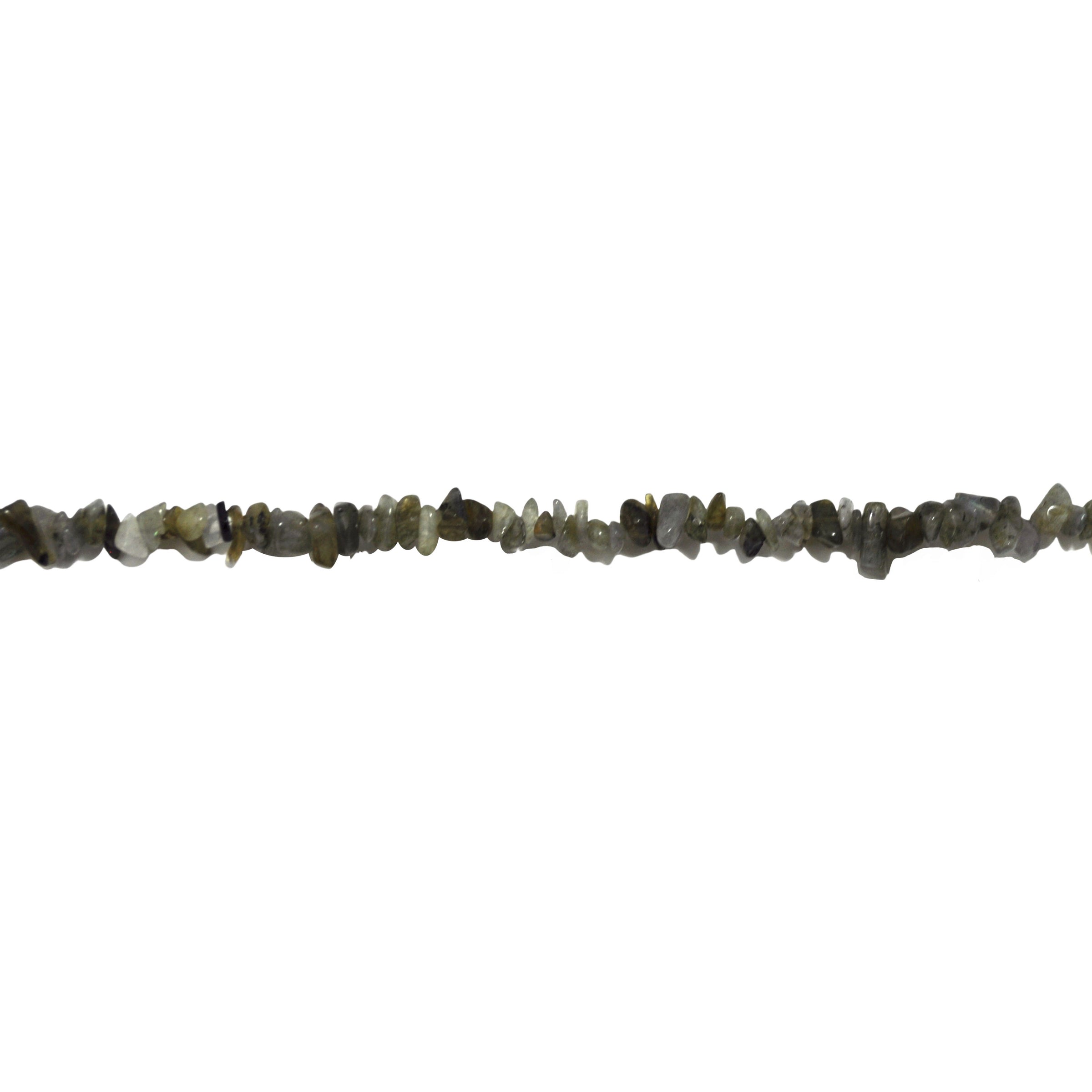 Labradorite Chips- 30" Strand