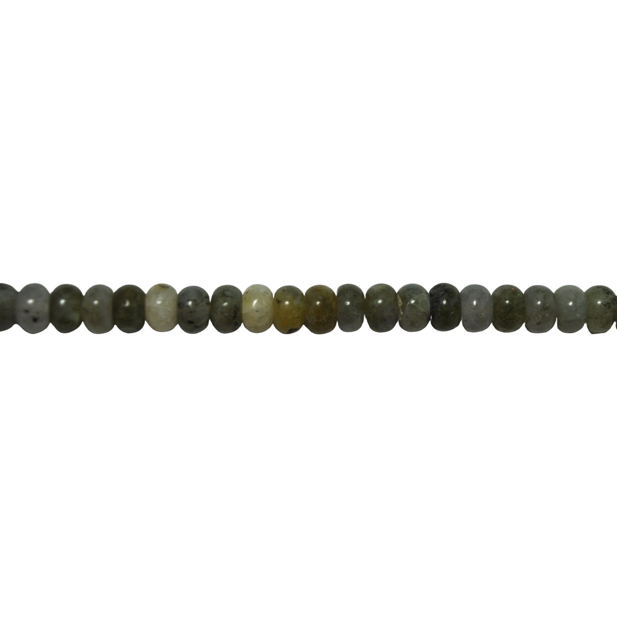 Labradorite Rondelle Beads 6mm
