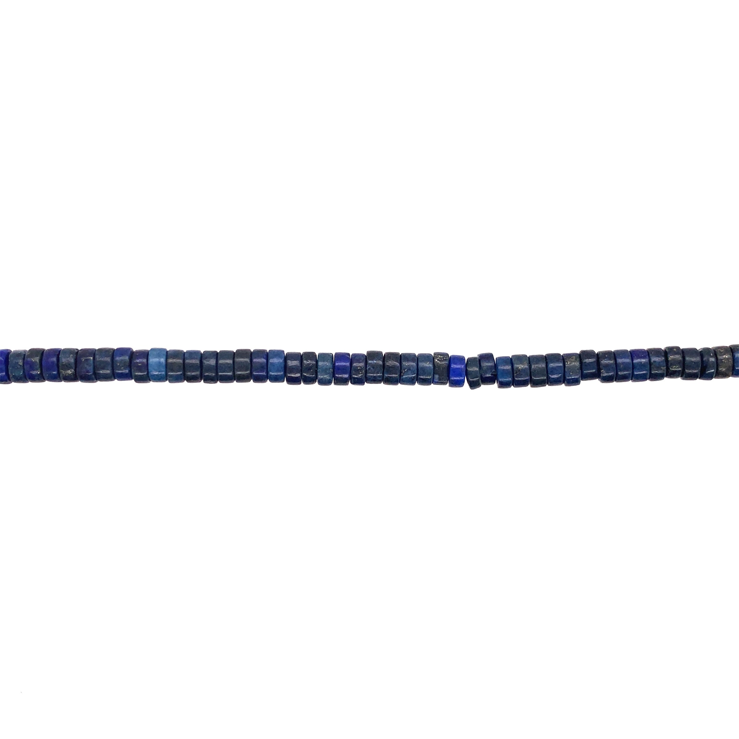 Lapis Lazuli Rondelle Beads 4mm