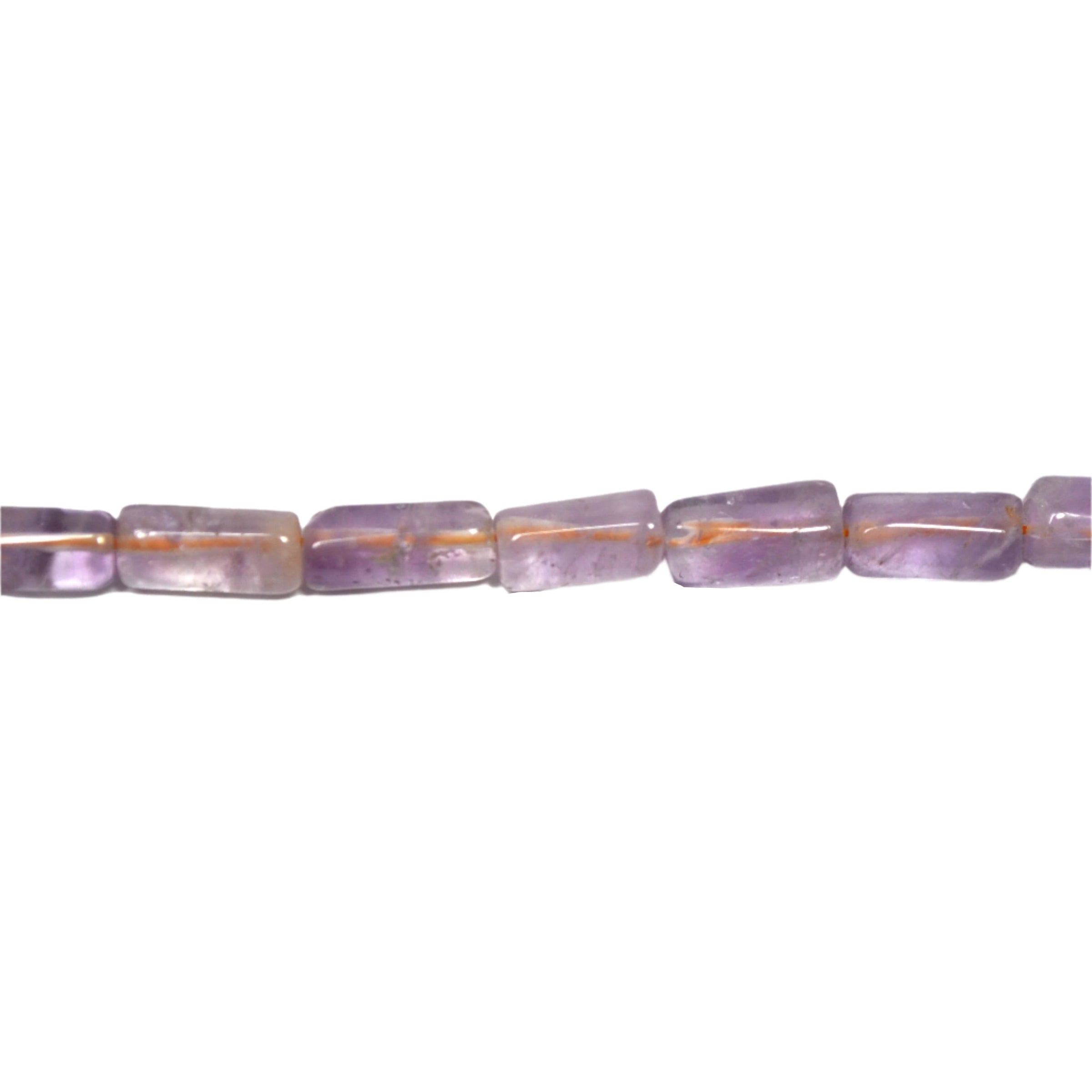 Light Amethyst Tube Beads