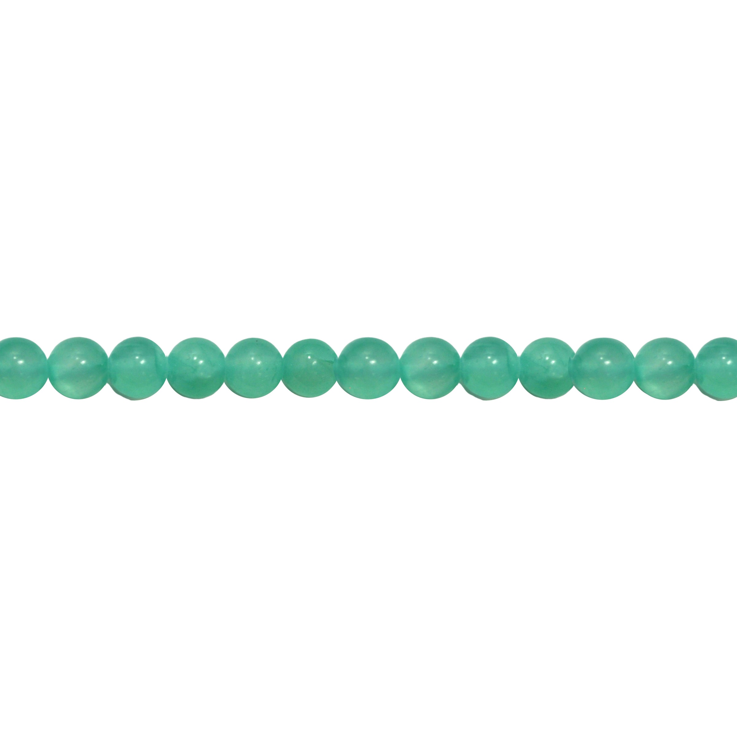 Light Blue Jade Transparent 10mm - Round