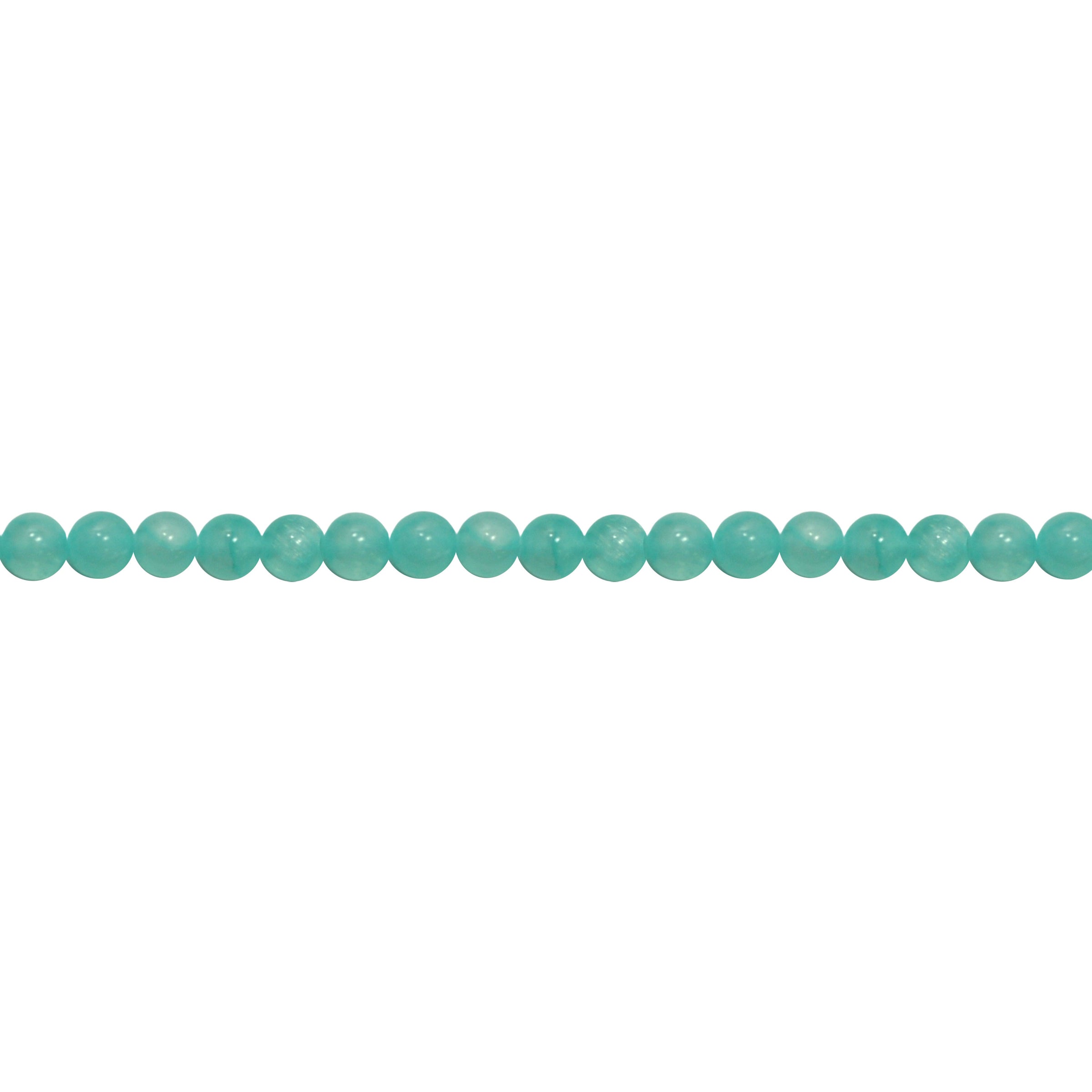 Light Blue Jade Transparent 8mm - Round
