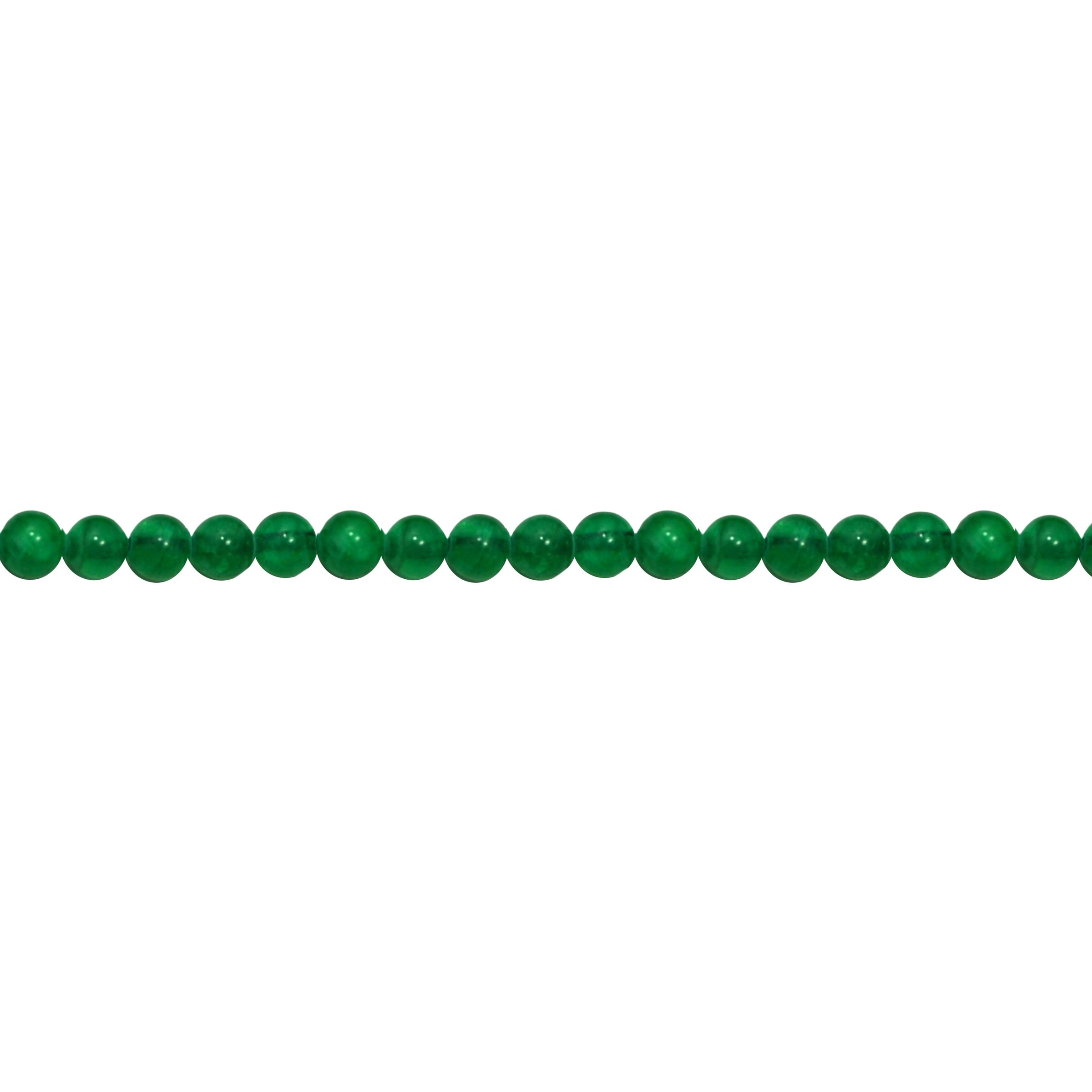 Light Green Jade Transparent 6mm - Round