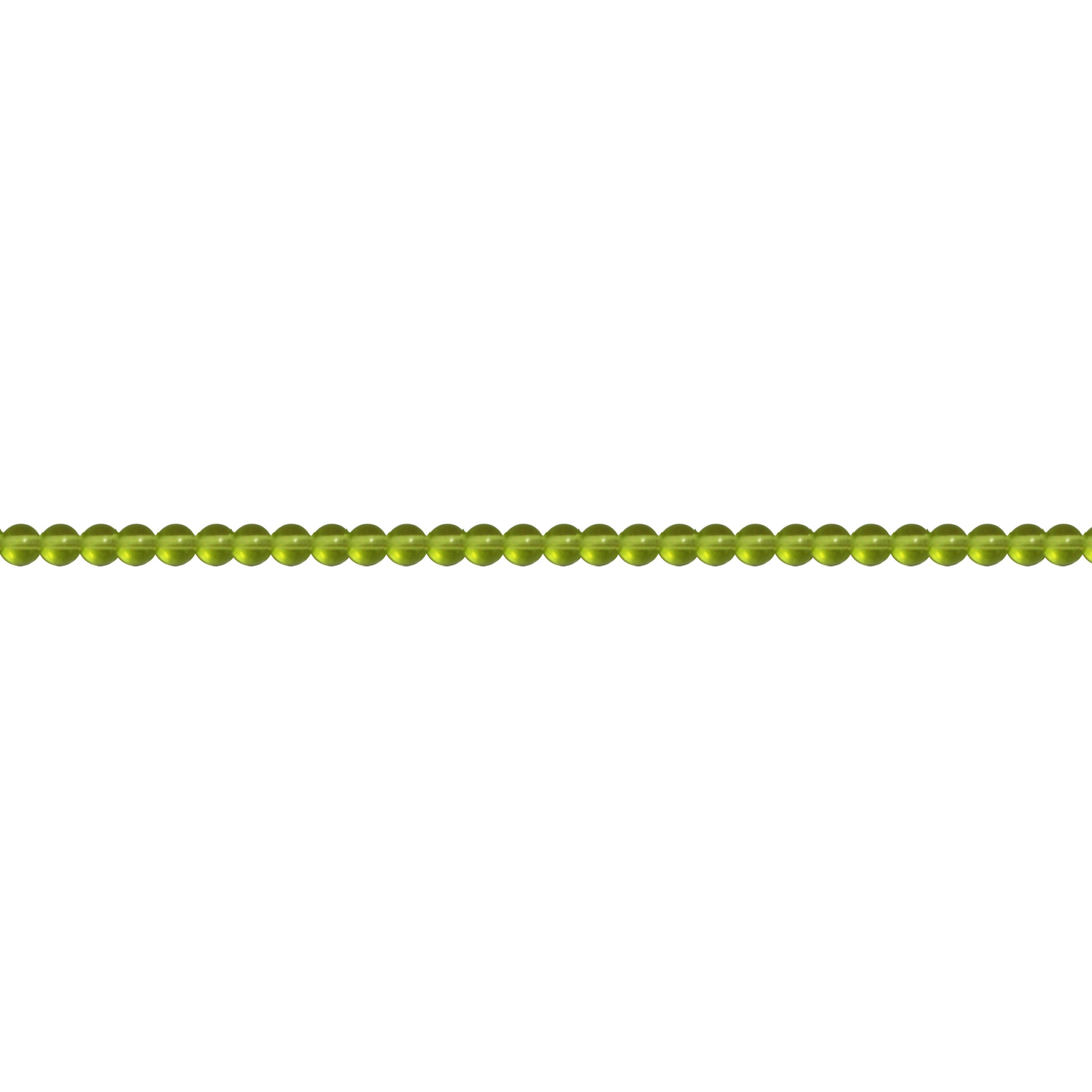 Lime Crystal 4mm - Round