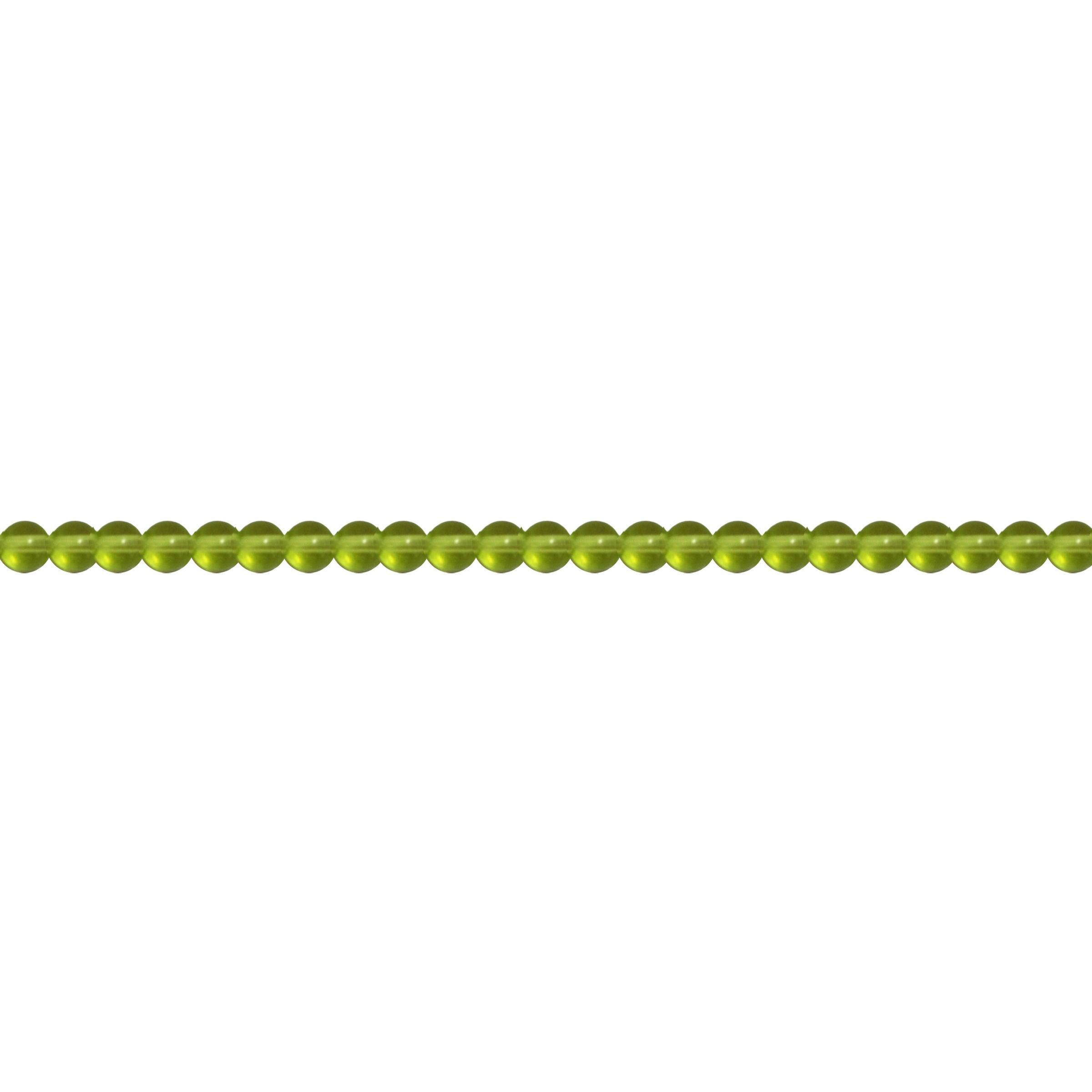 Lime Crystal 6mm - Round