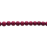 Magenta Mashan Jade 10mm - Round